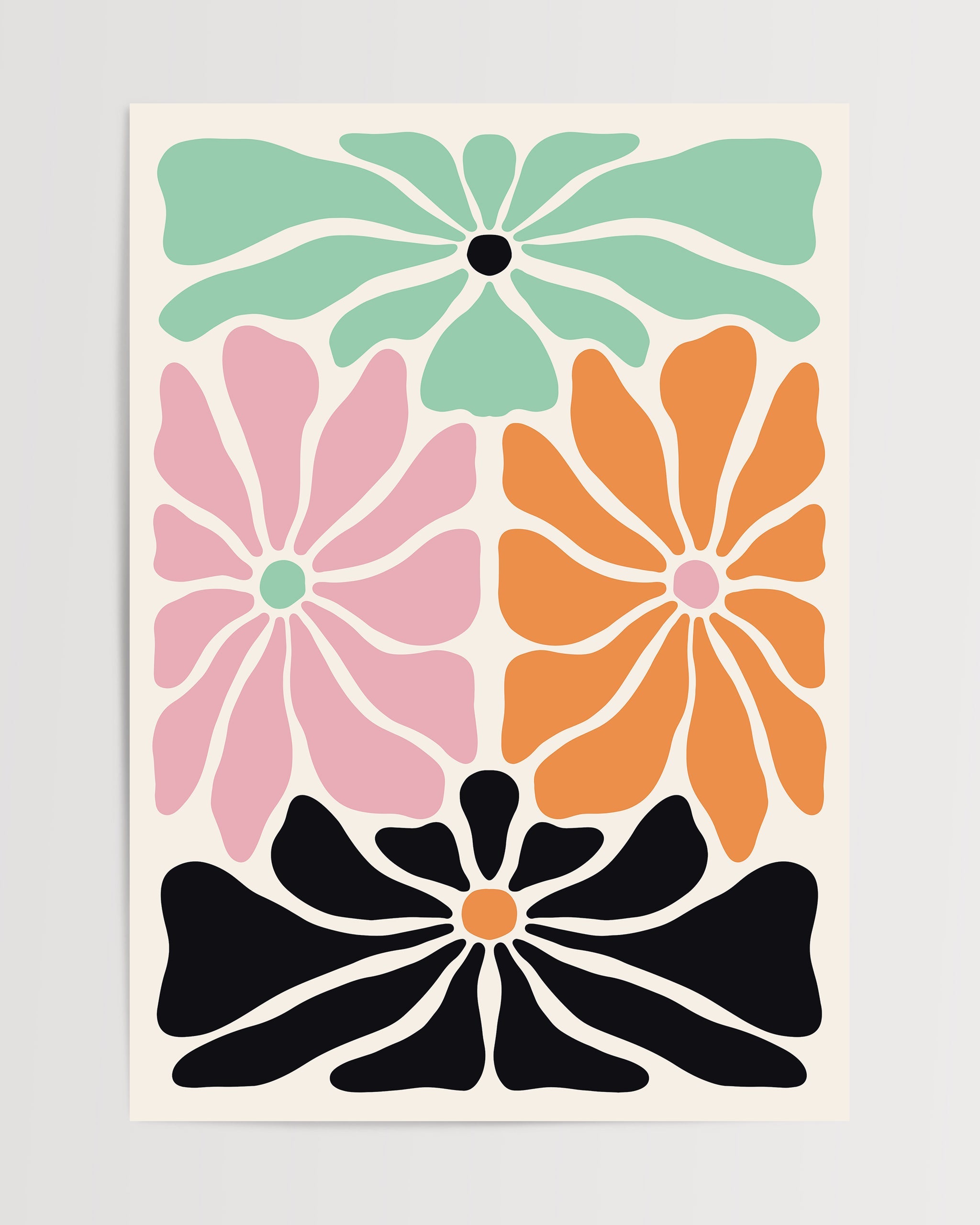 Çiçek Uyumu-poster-Poster Depo