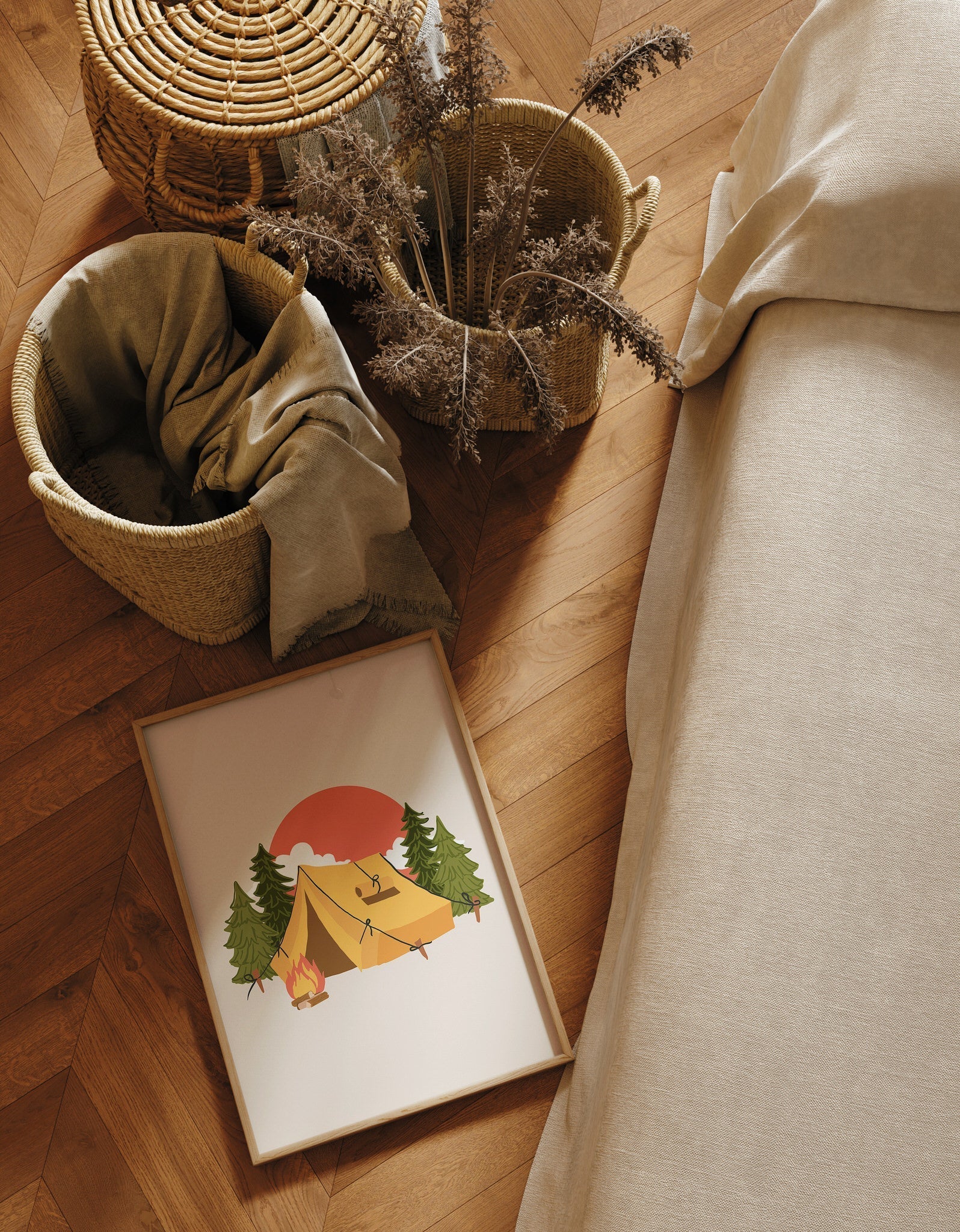 Kamp Ateşi-poster-Poster Depo