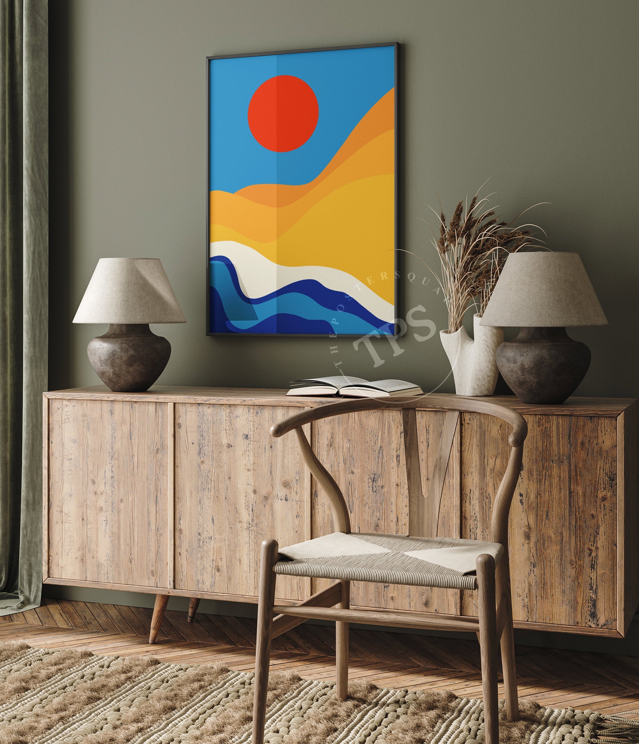 Yakut Günbatımı N2-poster-Poster Depo