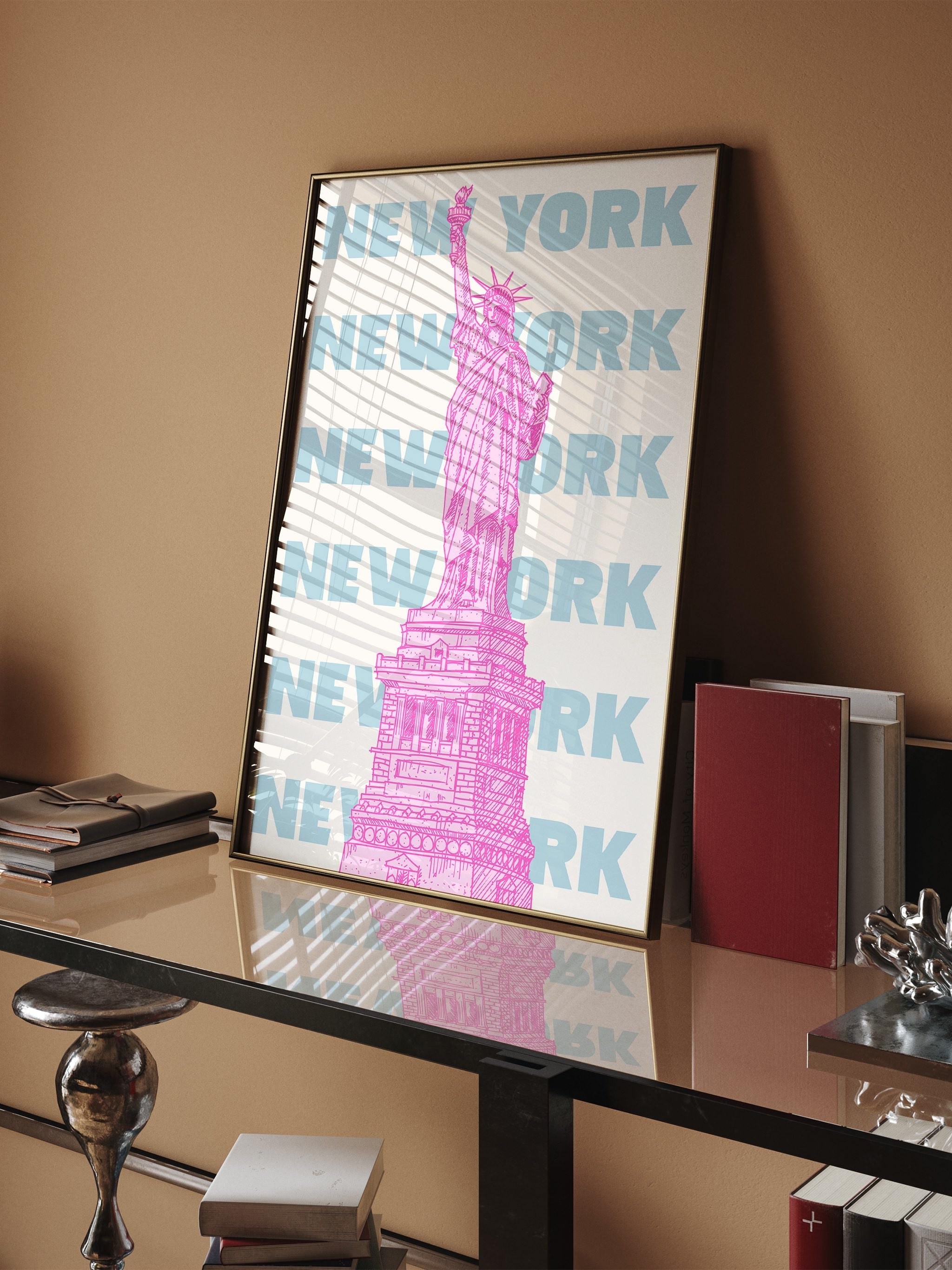 Özgürlük Heykeli New York-poster-Poster Depo