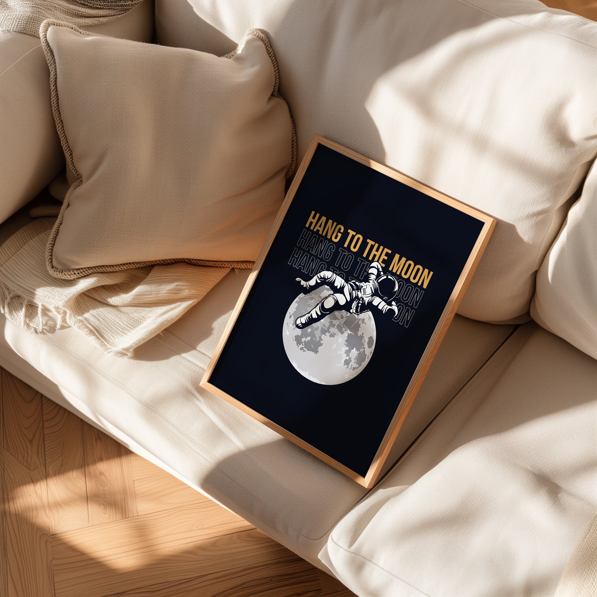 Ay'a Asılın-poster-Poster Depo