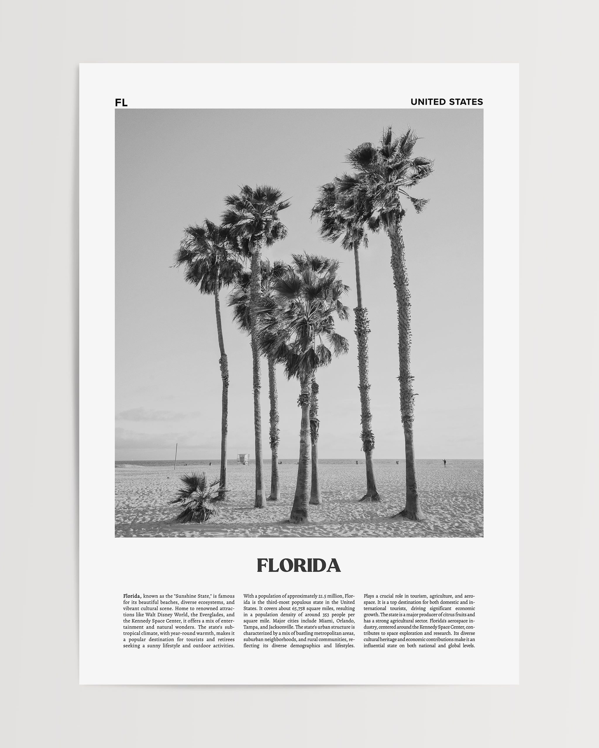 Florida No.3-poster-Poster Depo