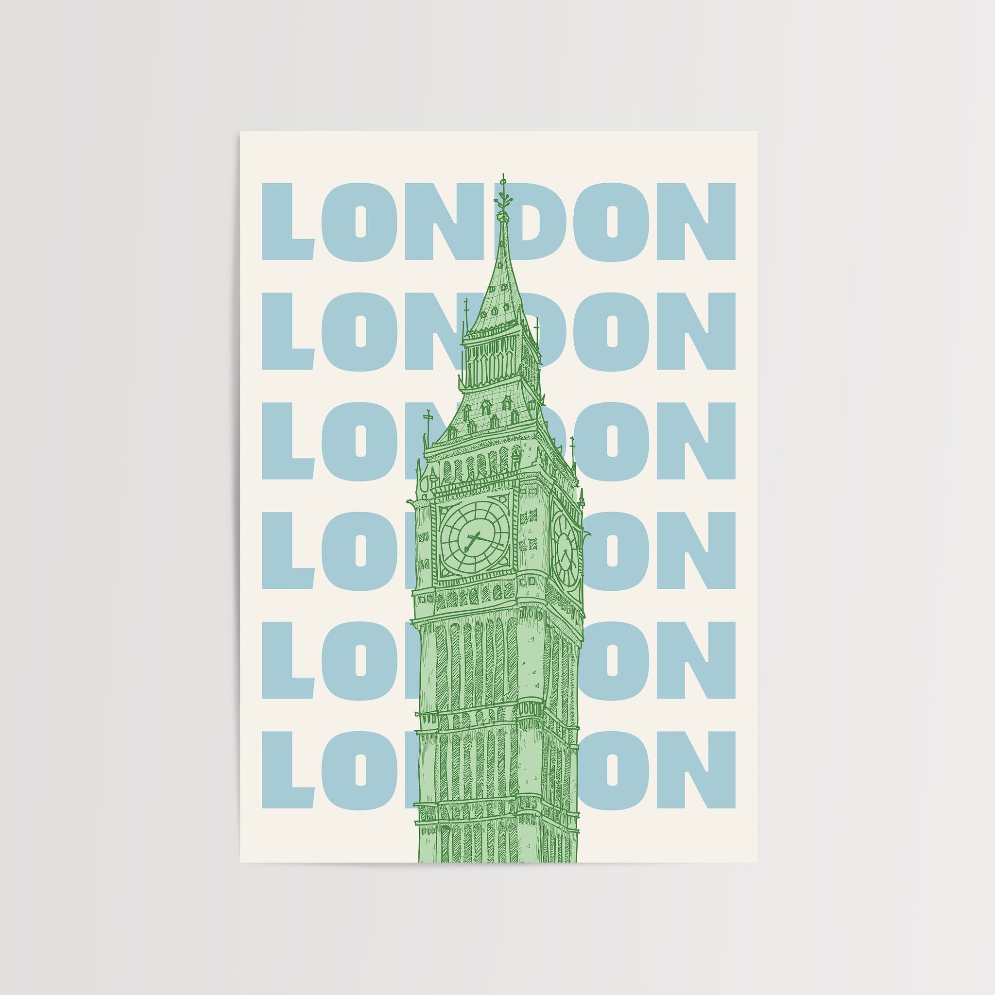 Londra Big Ben-poster-Poster Depo