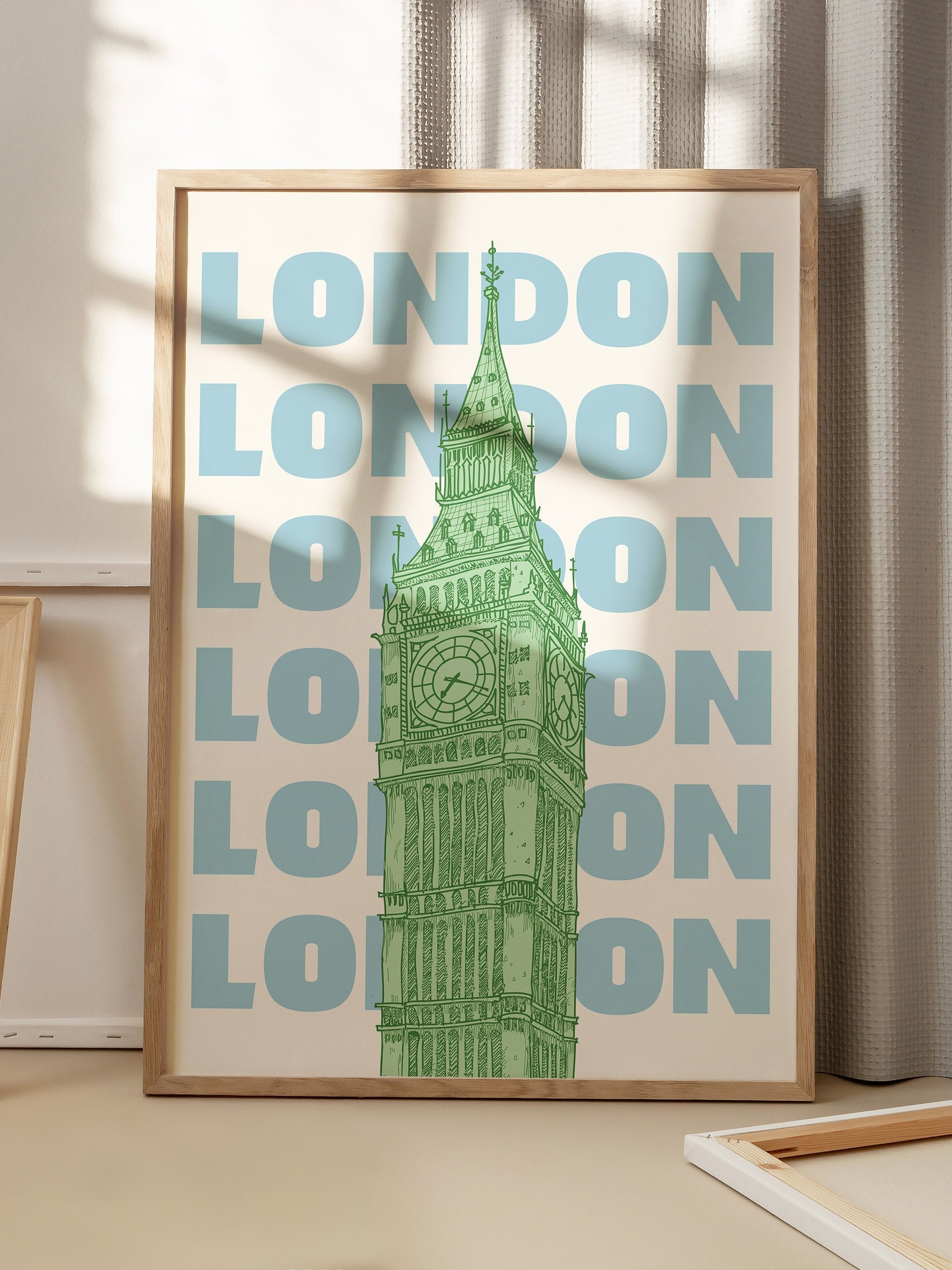 Londra Big Ben-poster-Poster Depo