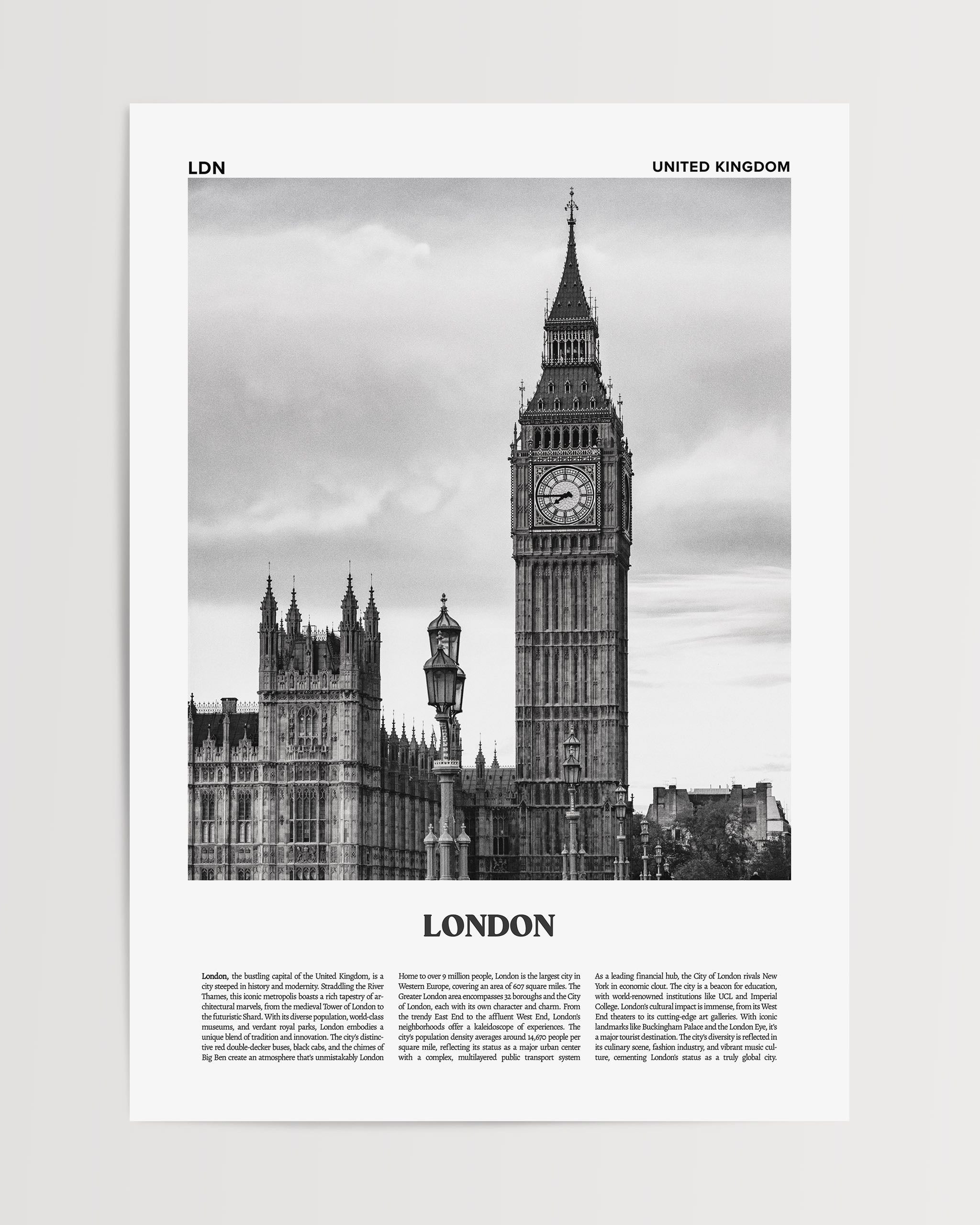 Londra No.2-poster-Poster Depo