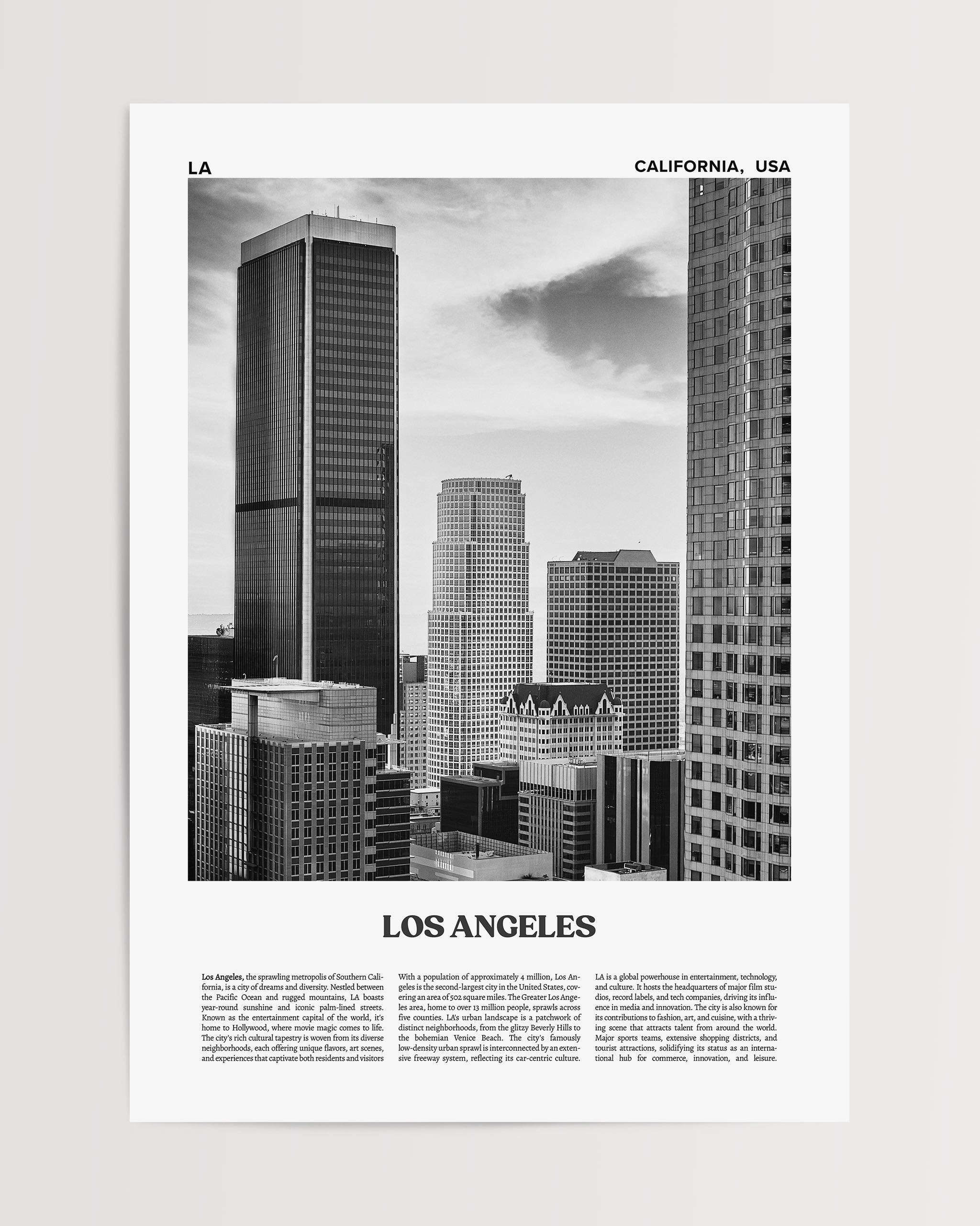 Los Angeles No.1-poster-Poster Depo
