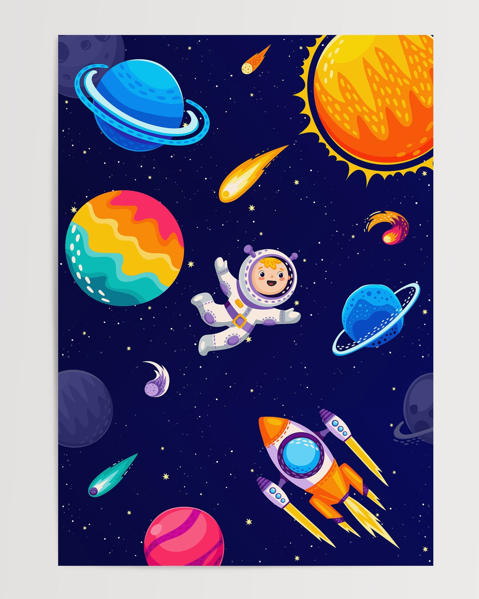 Uzay Yolculuğu-poster-Poster Depo