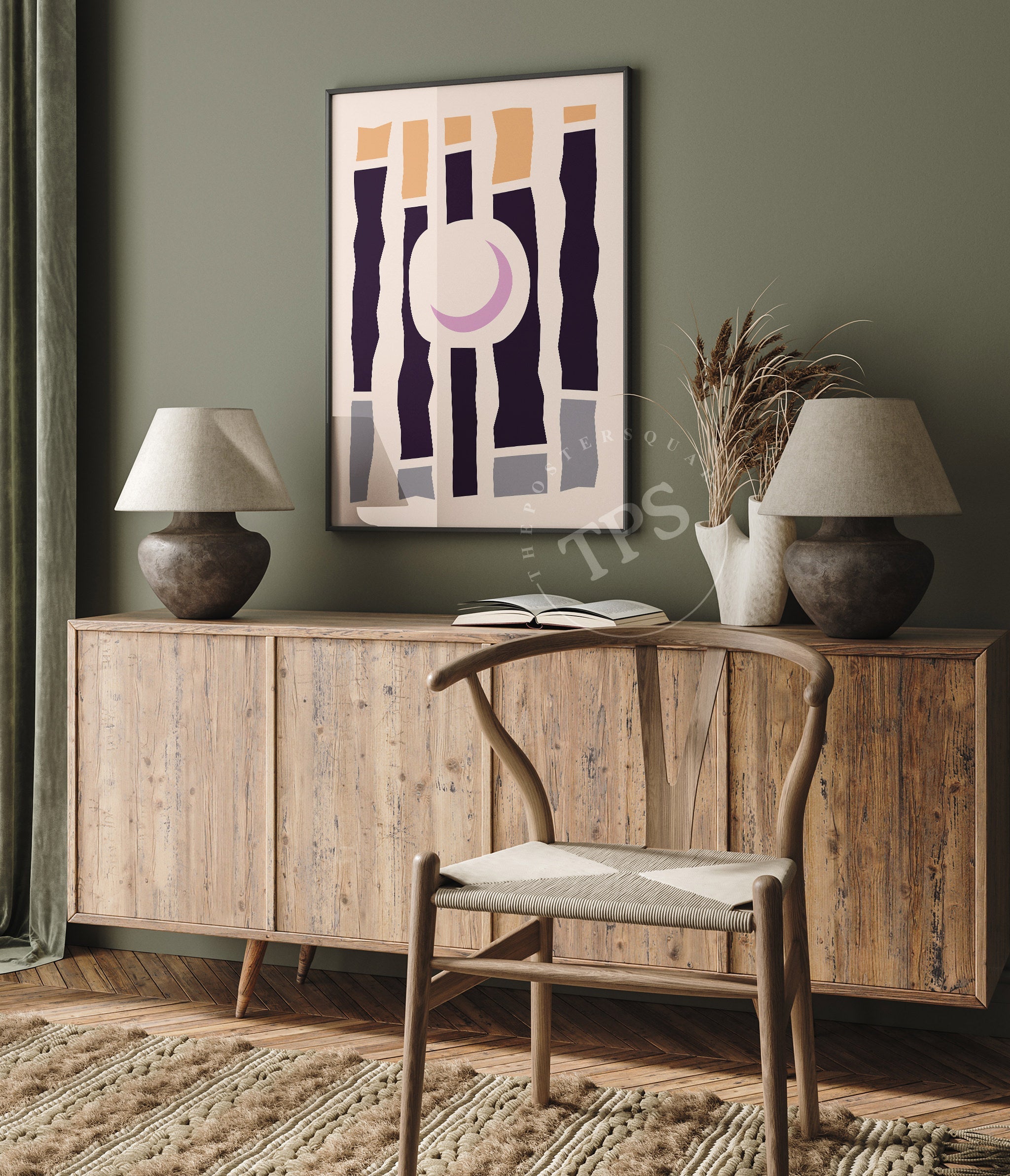 Geometrik Teselli-poster-Poster Depo