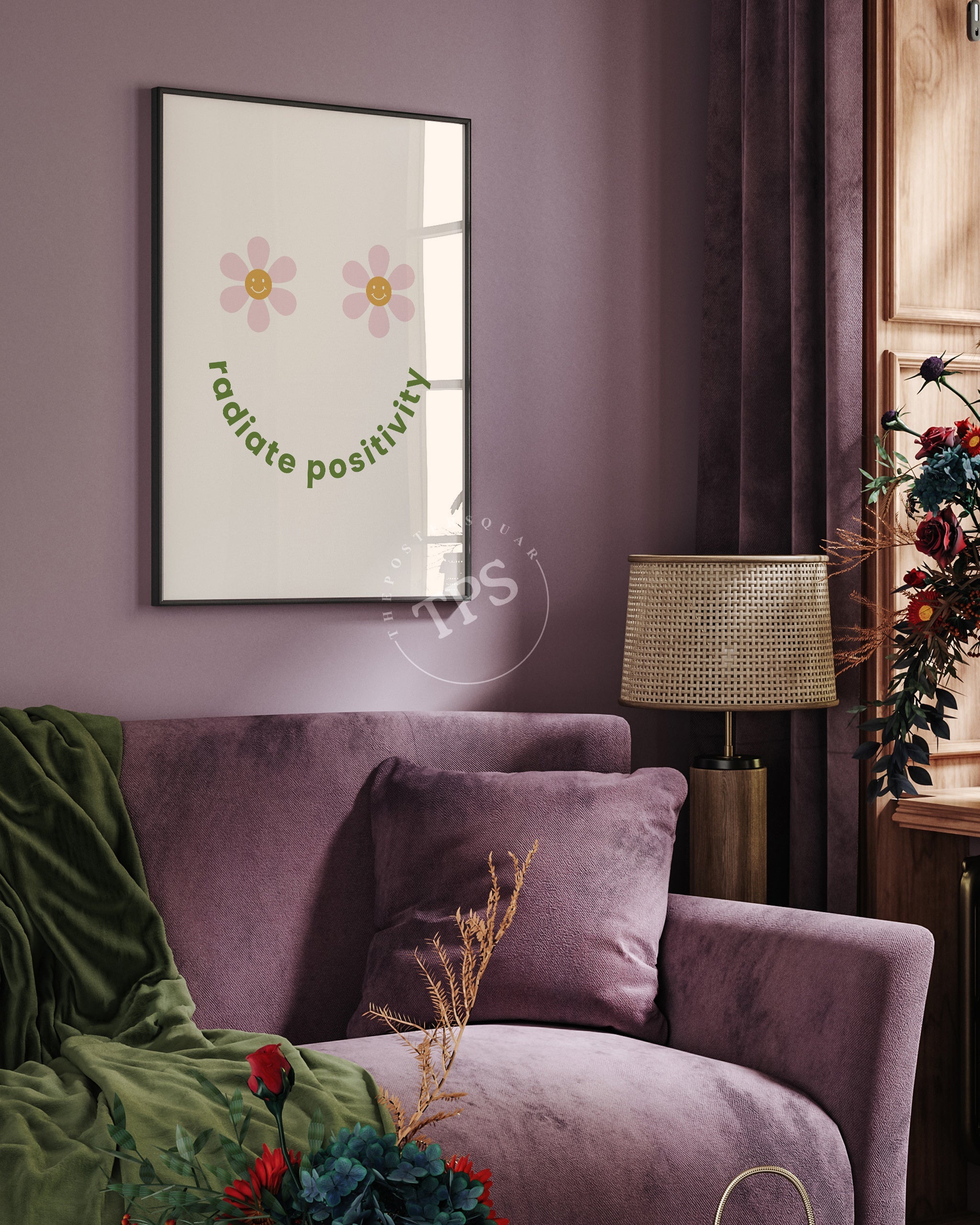 Pozitiflik Yansıtın-poster-Poster Depo