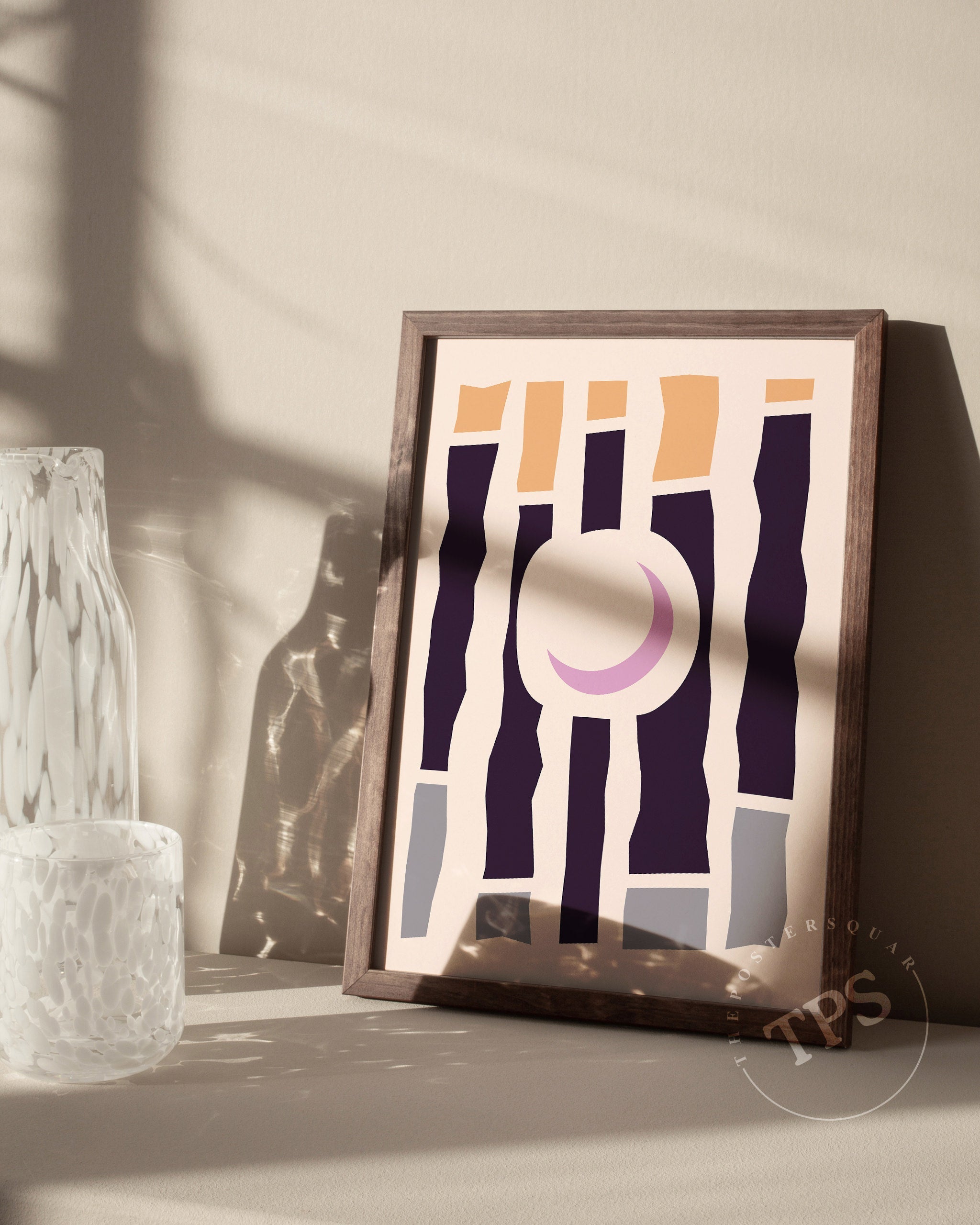 Geometrik Teselli-poster-Poster Depo