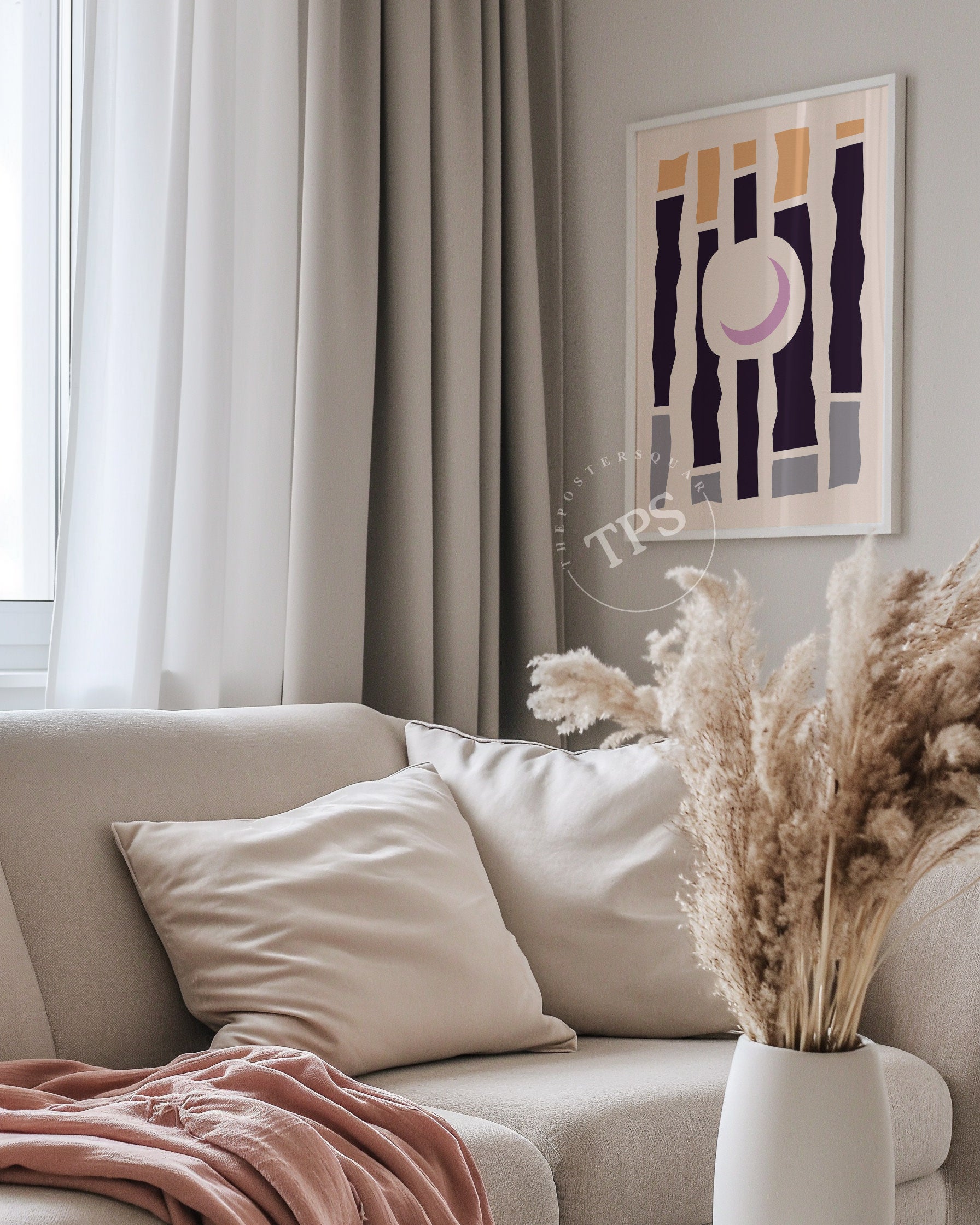 Geometrik Teselli-poster-Poster Depo