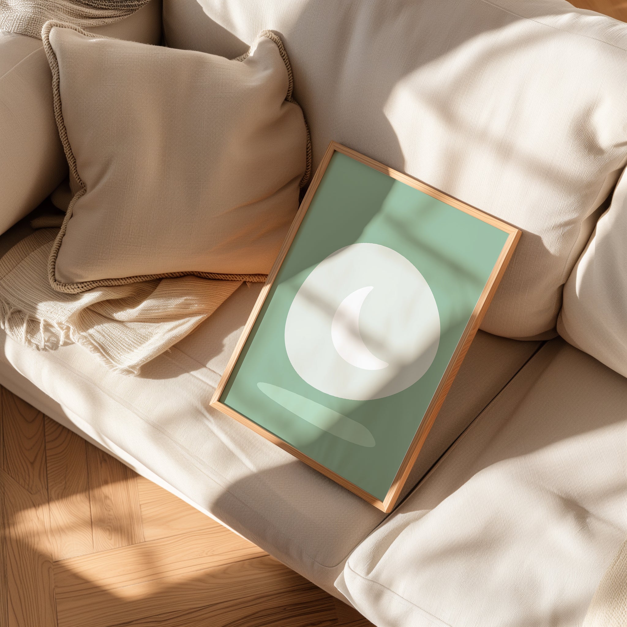 Yeşil Minimalist Seri No.3-poster-Poster Depo