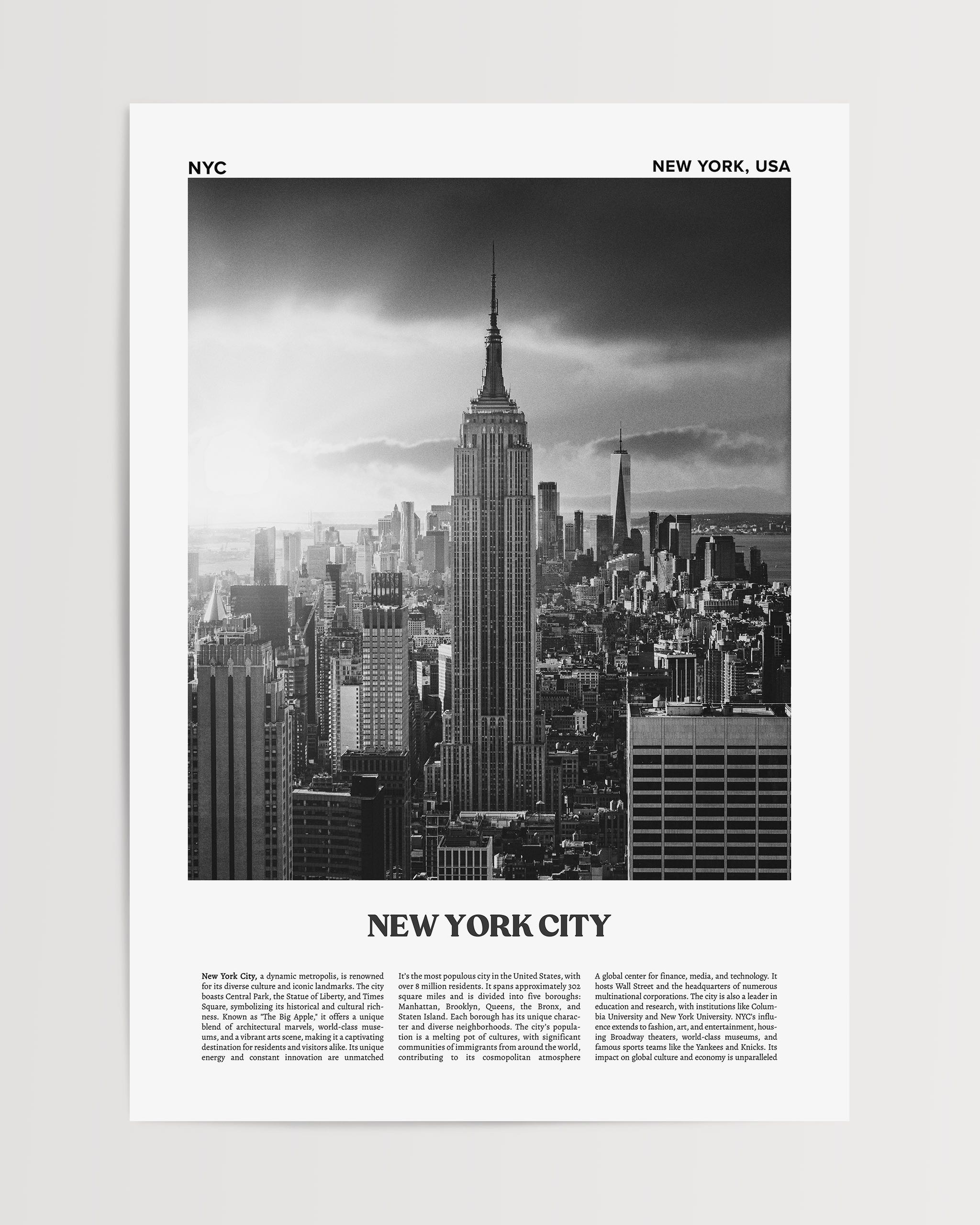 New York Şehri No.1-poster-Poster Depo