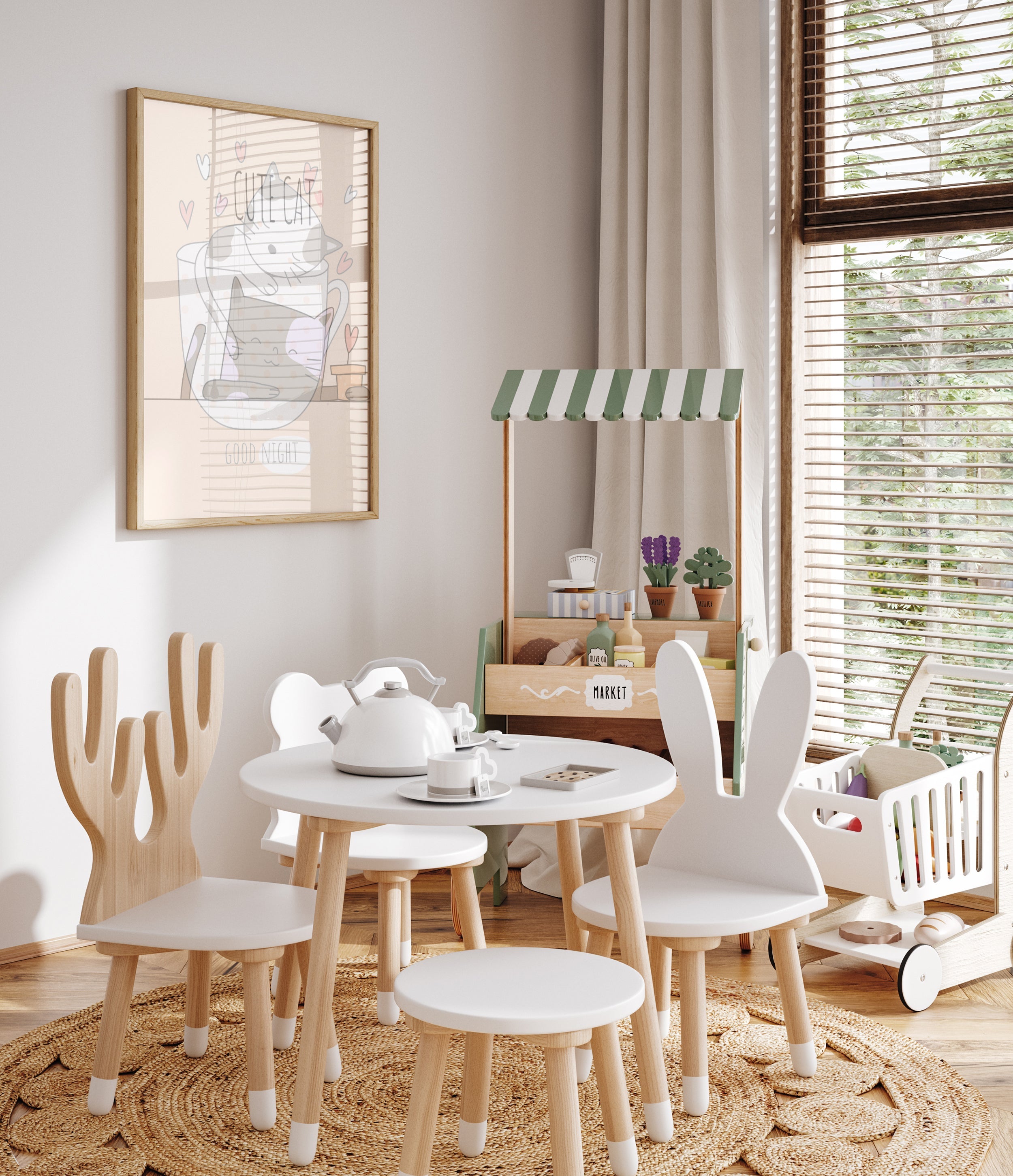 Kitty İyi Geceler-poster-Poster Depo