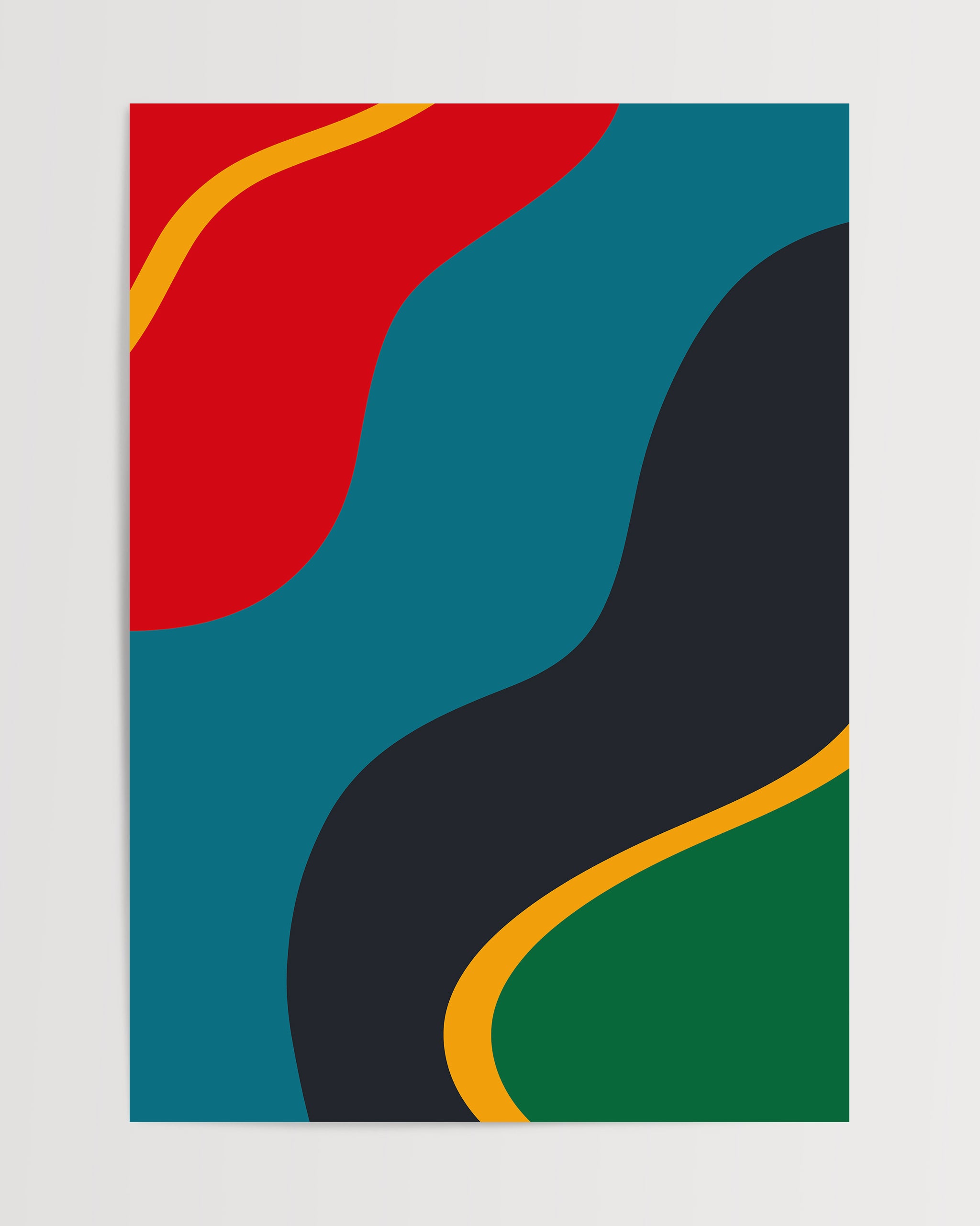 Hue Serisi No.2'nin Akışı-poster-Poster Depo