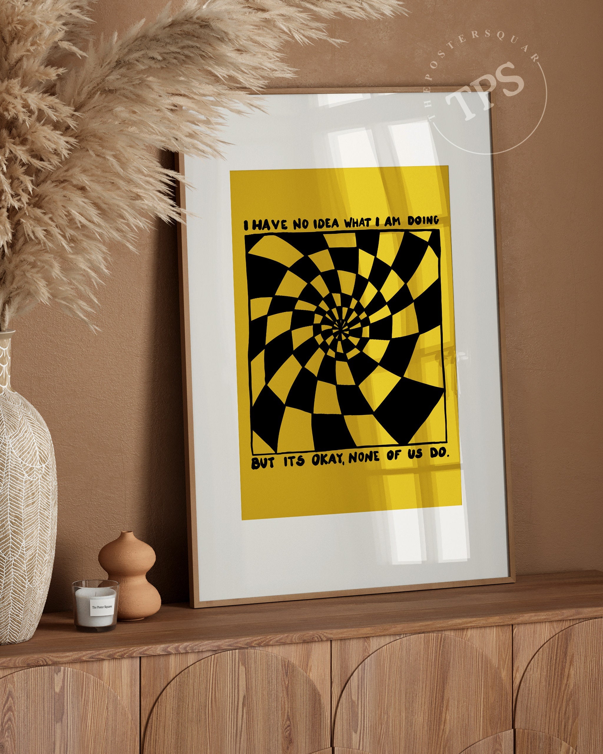 Ne Yaptığım Hakkında Hiçbir Fikrim Yok-poster-Poster Depo