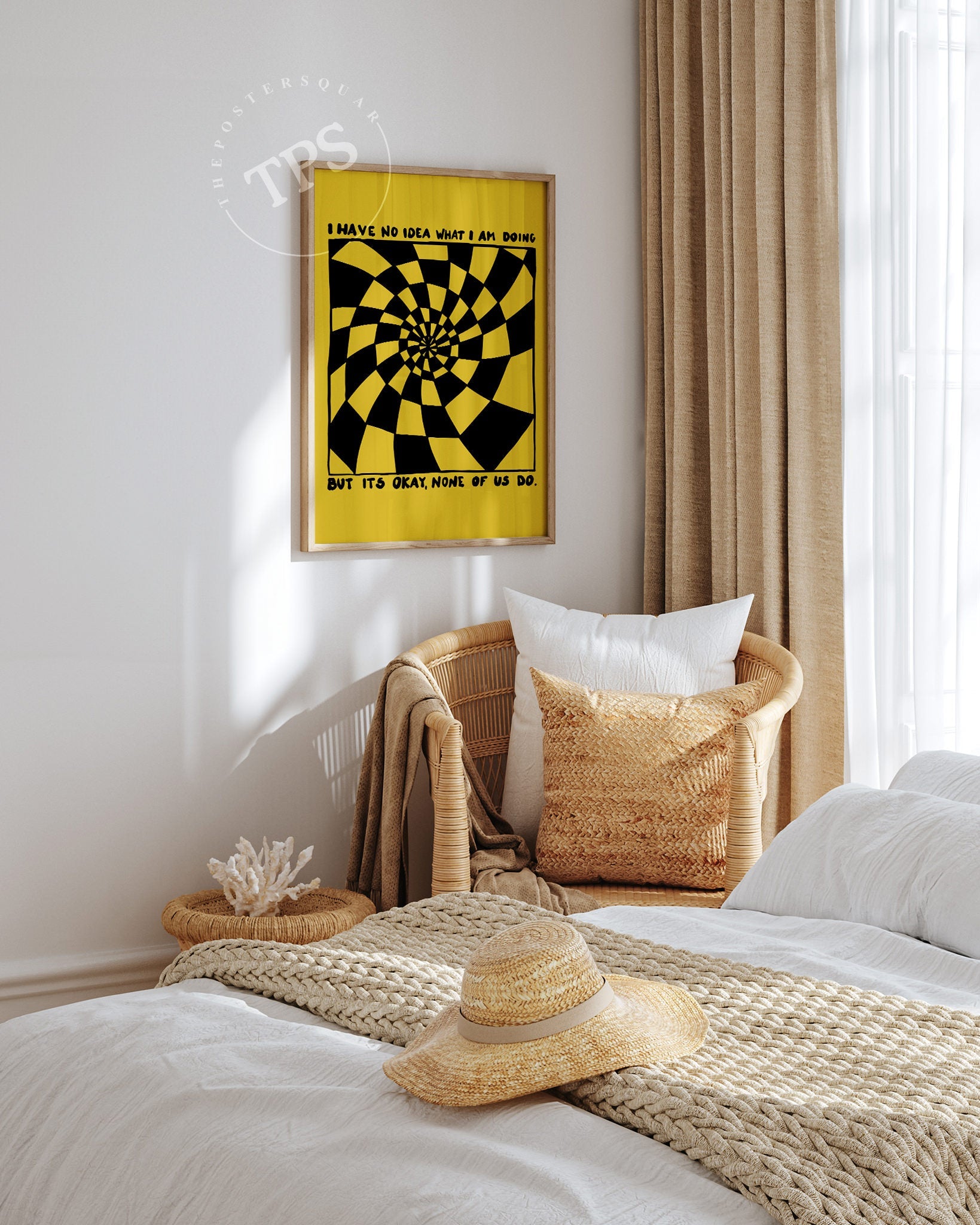 Ne Yaptığım Hakkında Hiçbir Fikrim Yok-poster-Poster Depo