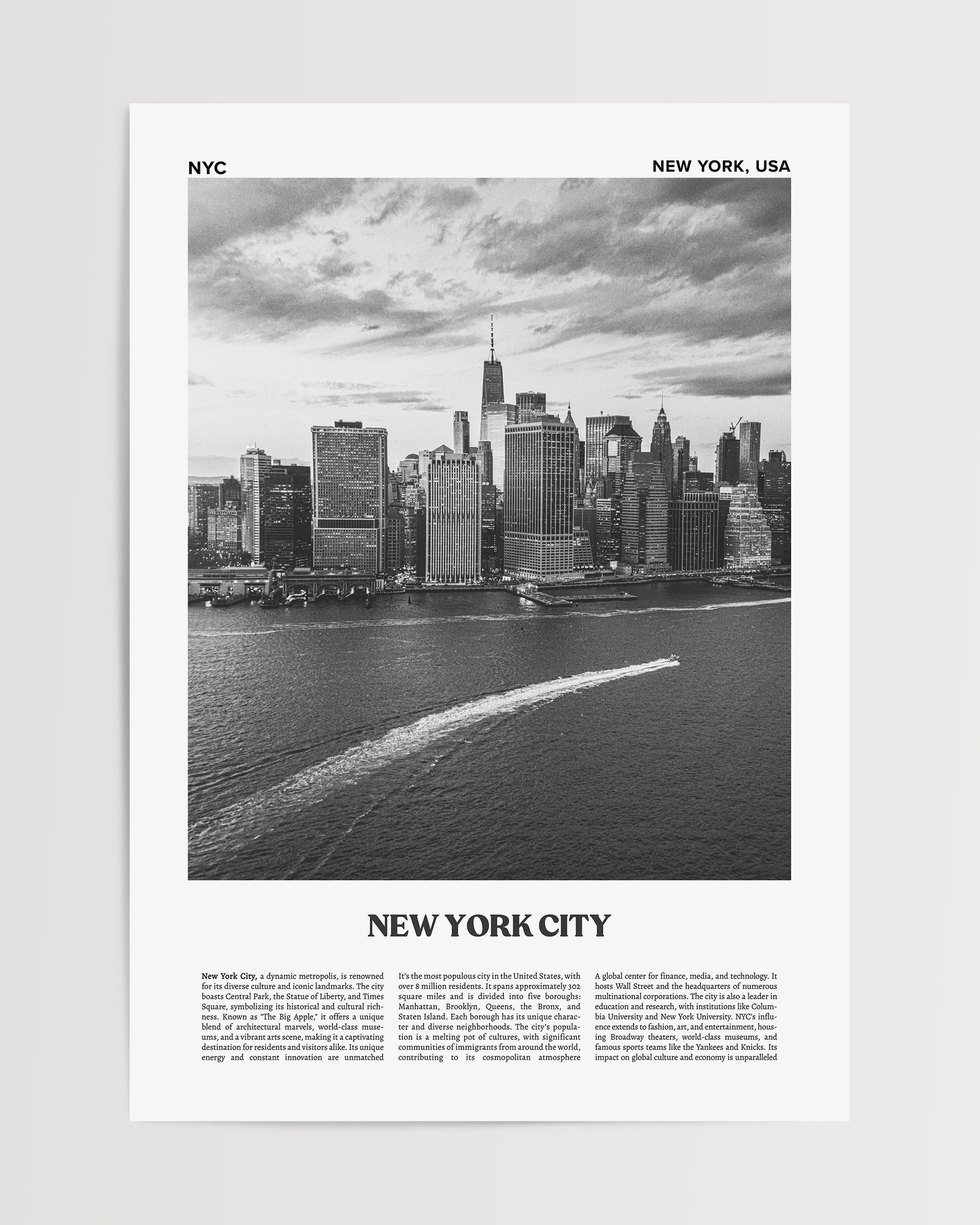 New York Şehri No.4-poster-Poster Depo