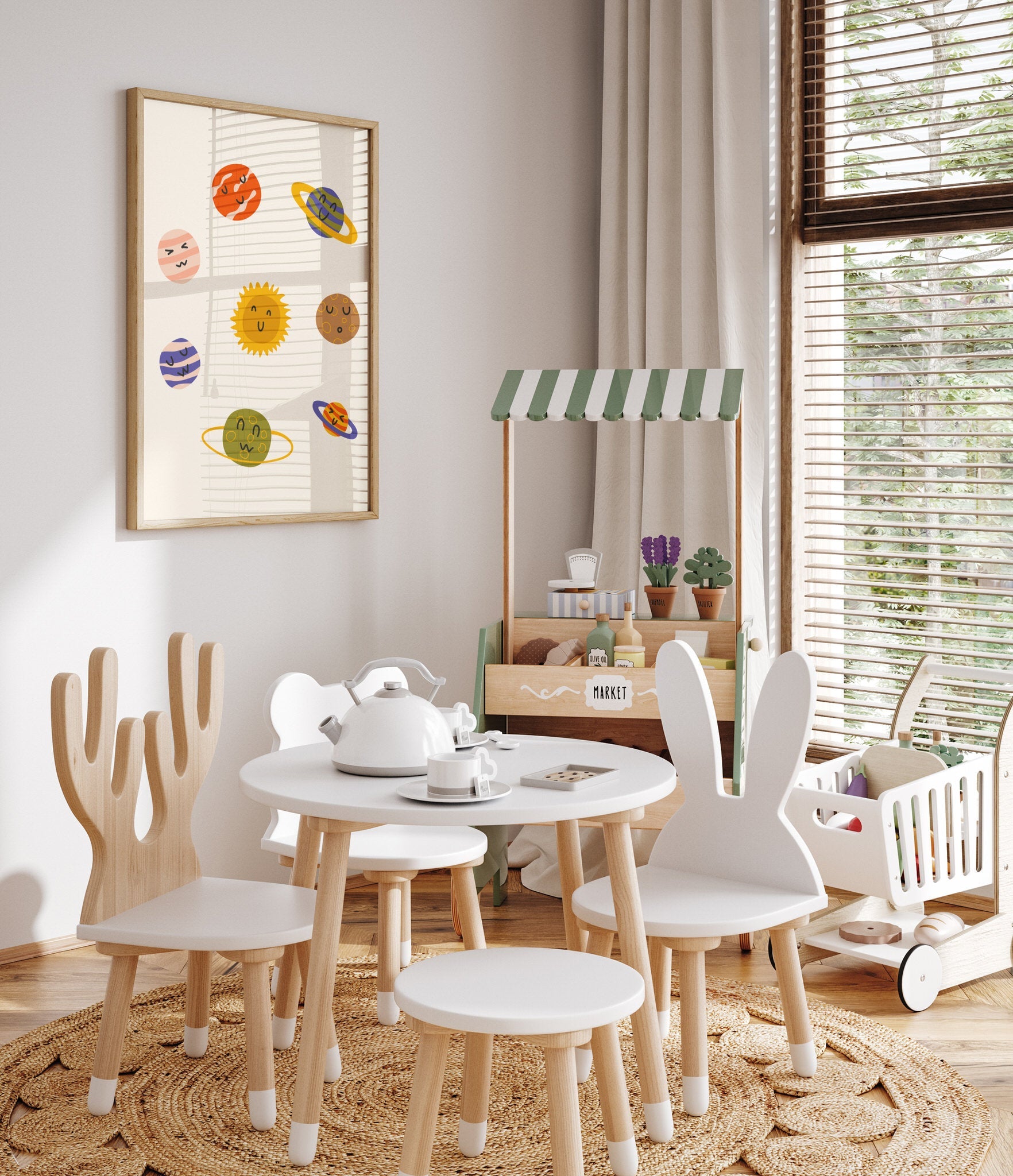 Mutlu Gezegenler-poster-Poster Depo