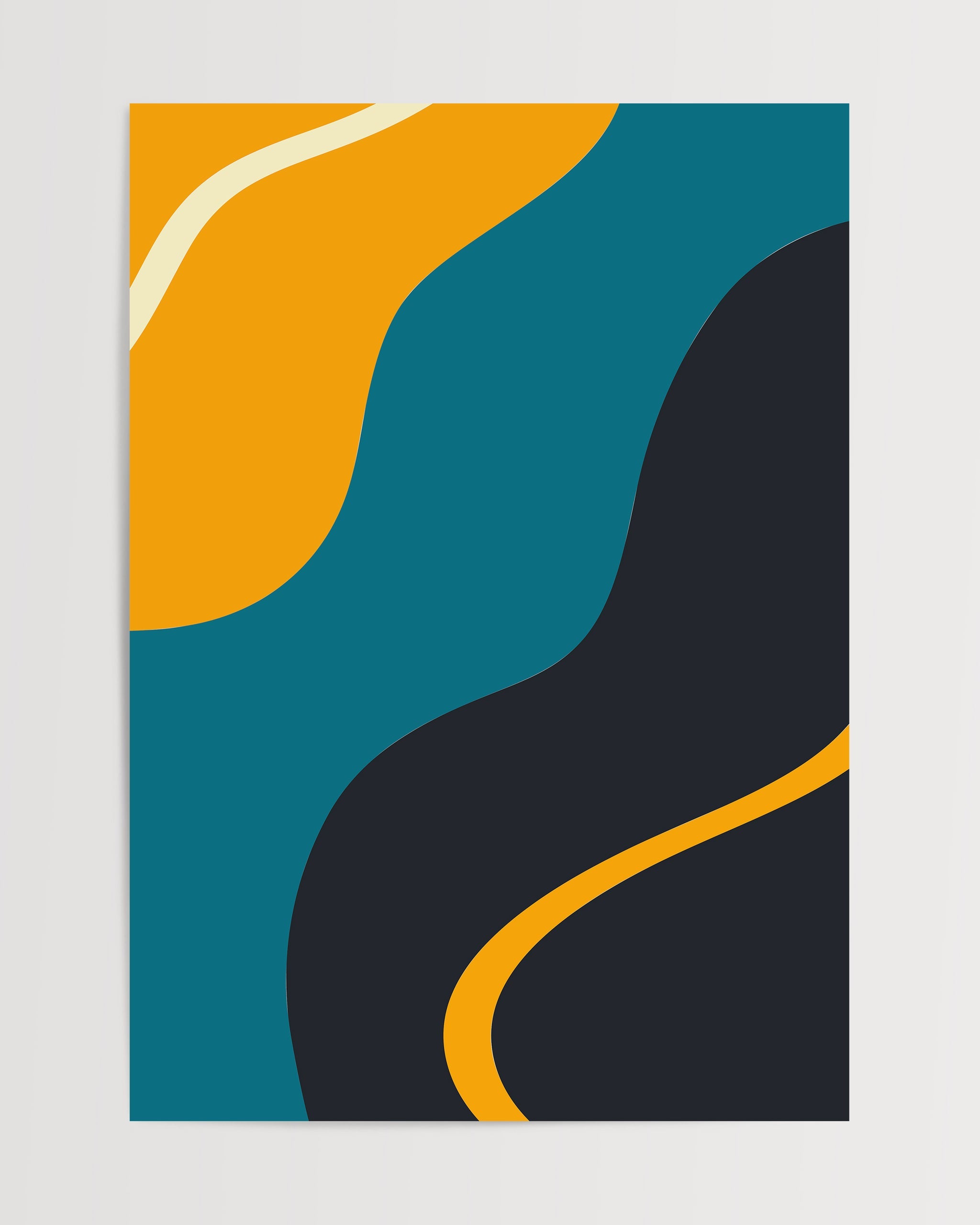 Hue Serisi No.5'in Akışı-poster-Poster Depo