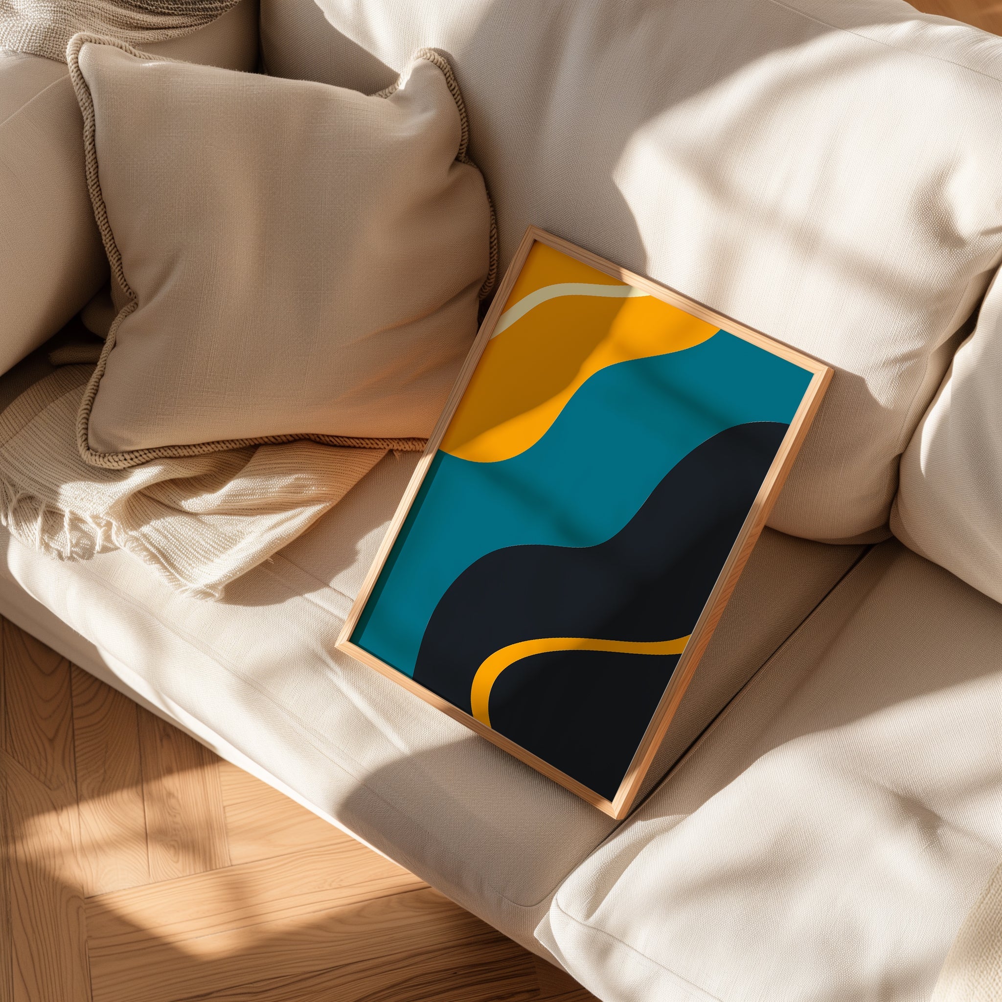 Hue Serisi No.5'in Akışı-poster-Poster Depo