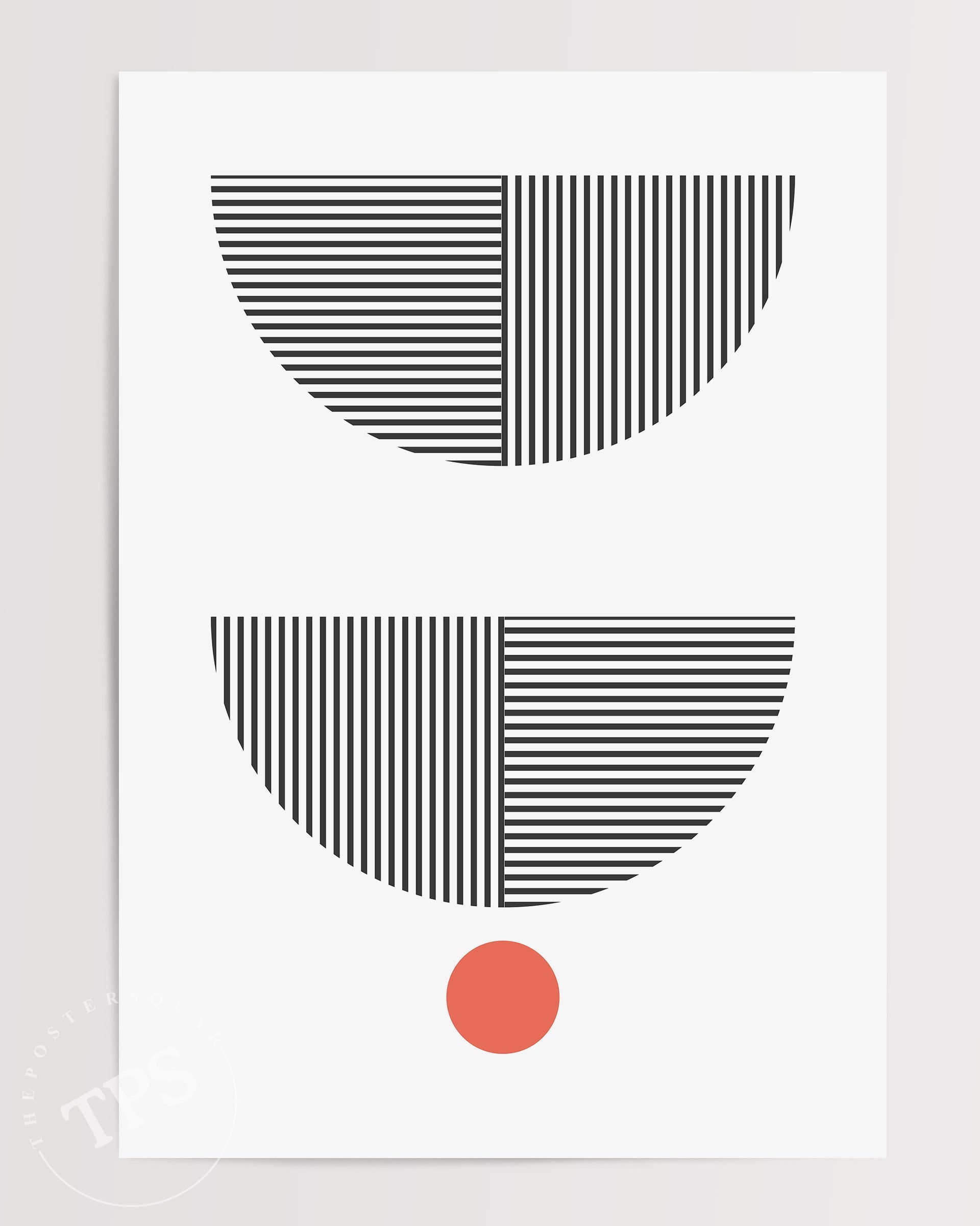 Doğrusal İllüzyon N1-poster-Poster Depo