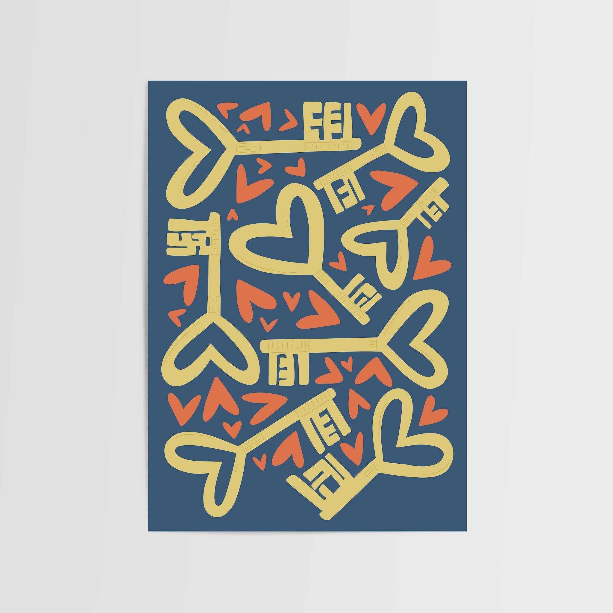 Kalbimin Anahtarları-poster-Poster Depo