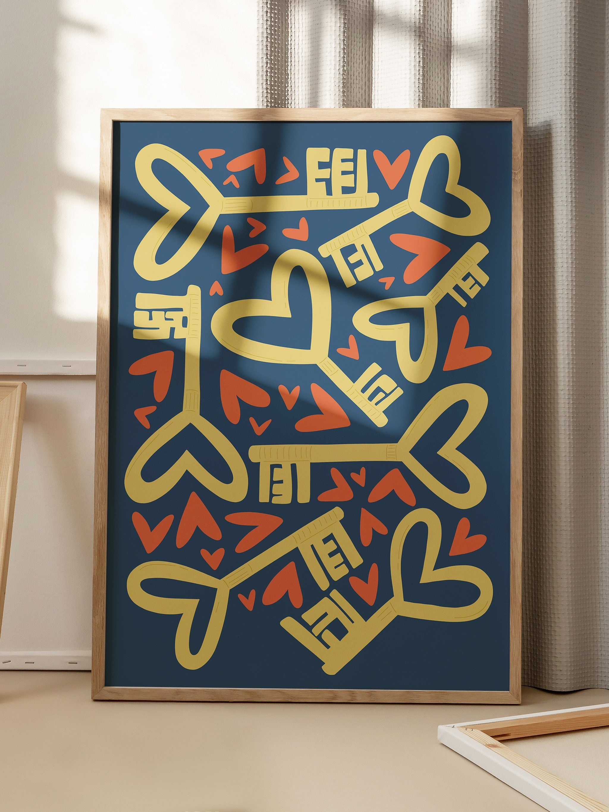 Kalbimin Anahtarları-poster-Poster Depo