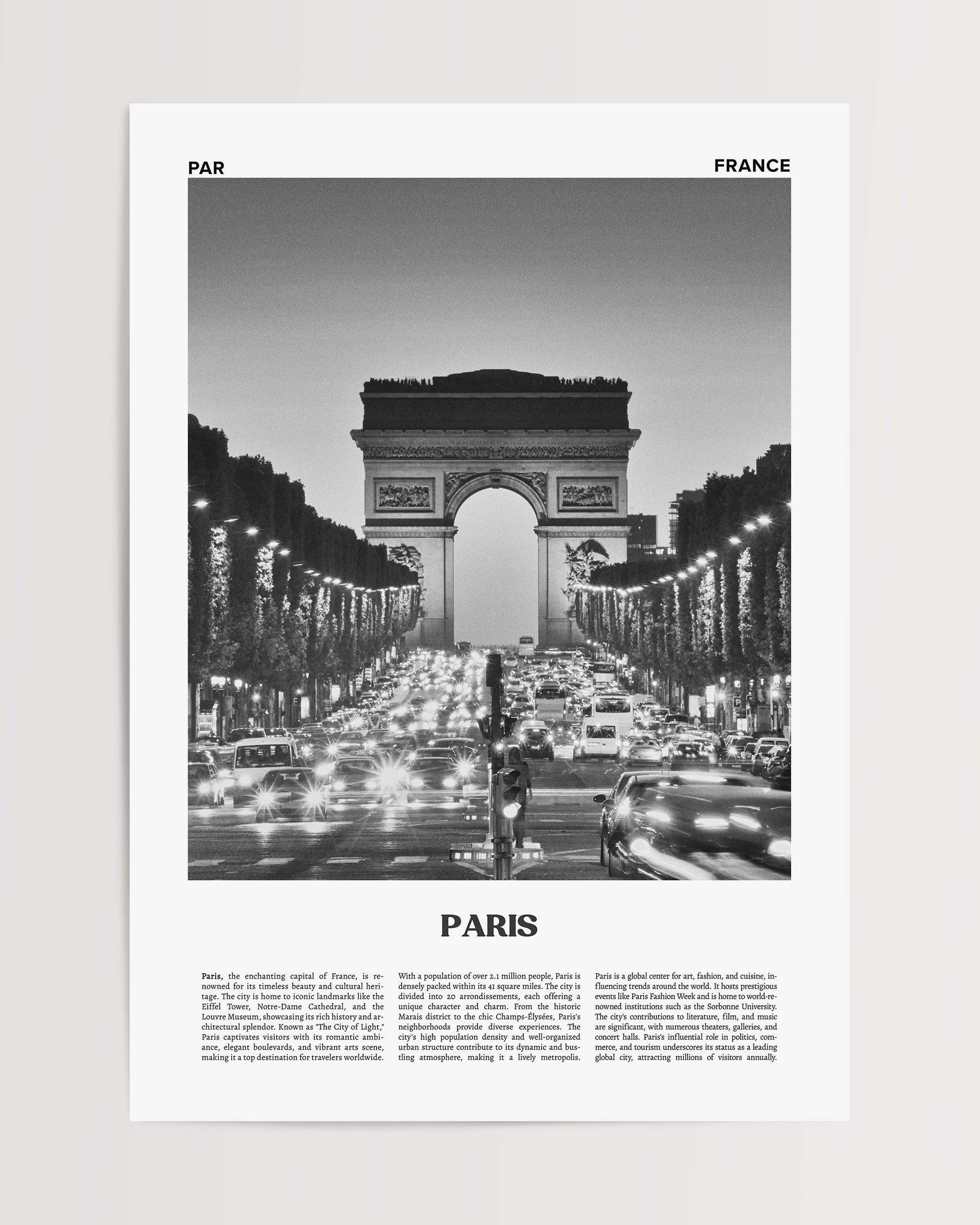 Paris No.3-poster-Poster Depo