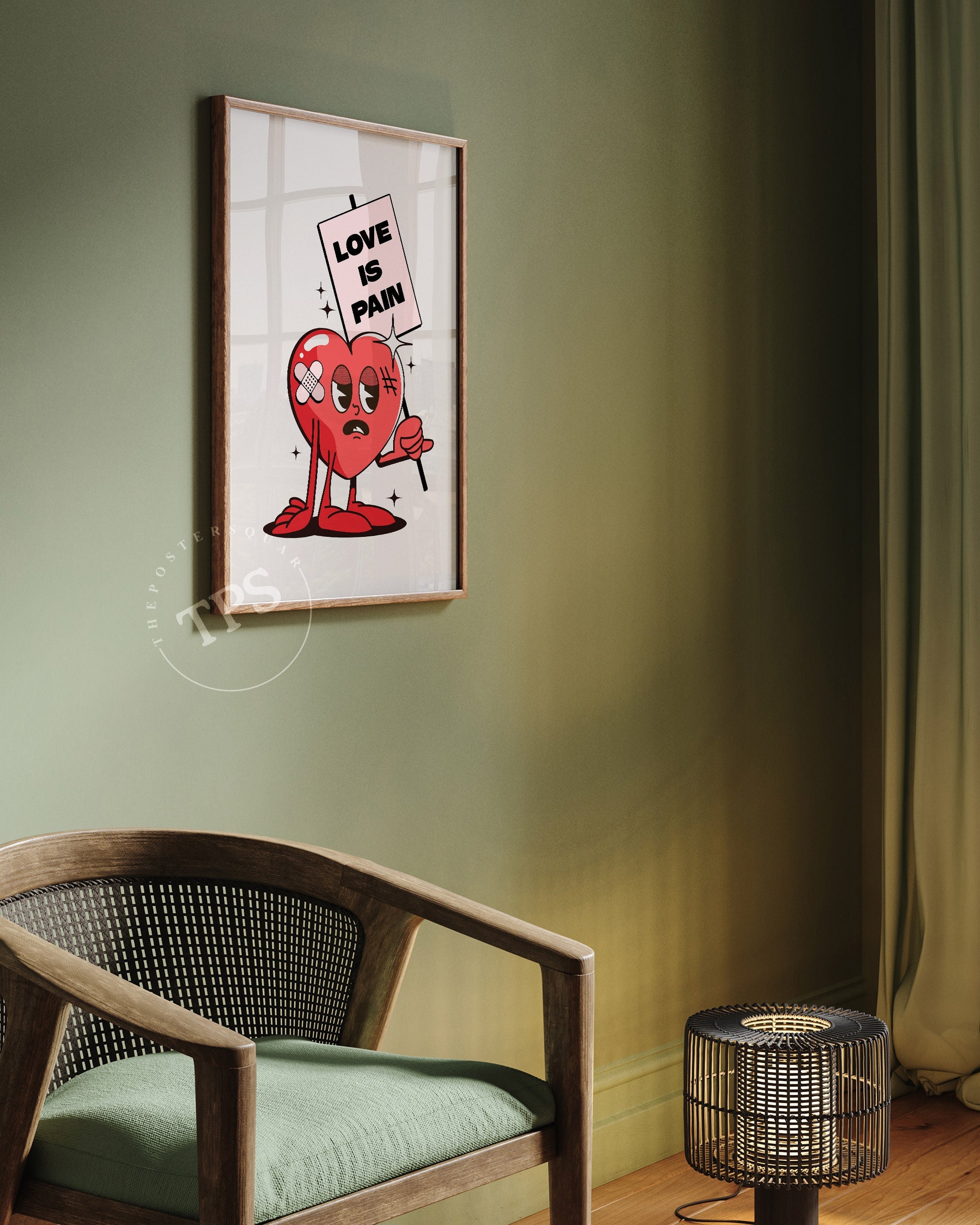 Aşk Acıdır-poster-Poster Depo