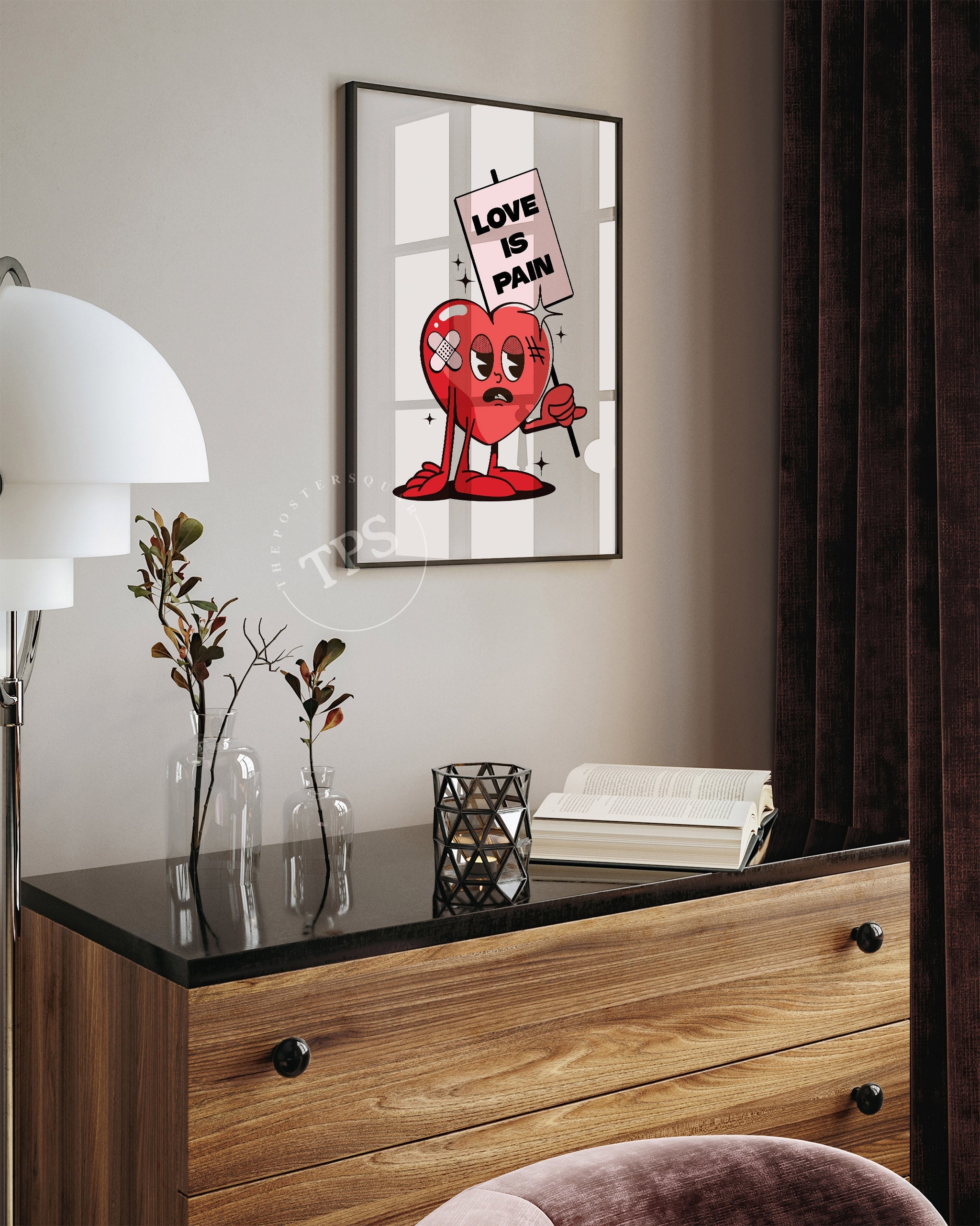 Aşk Acıdır-poster-Poster Depo