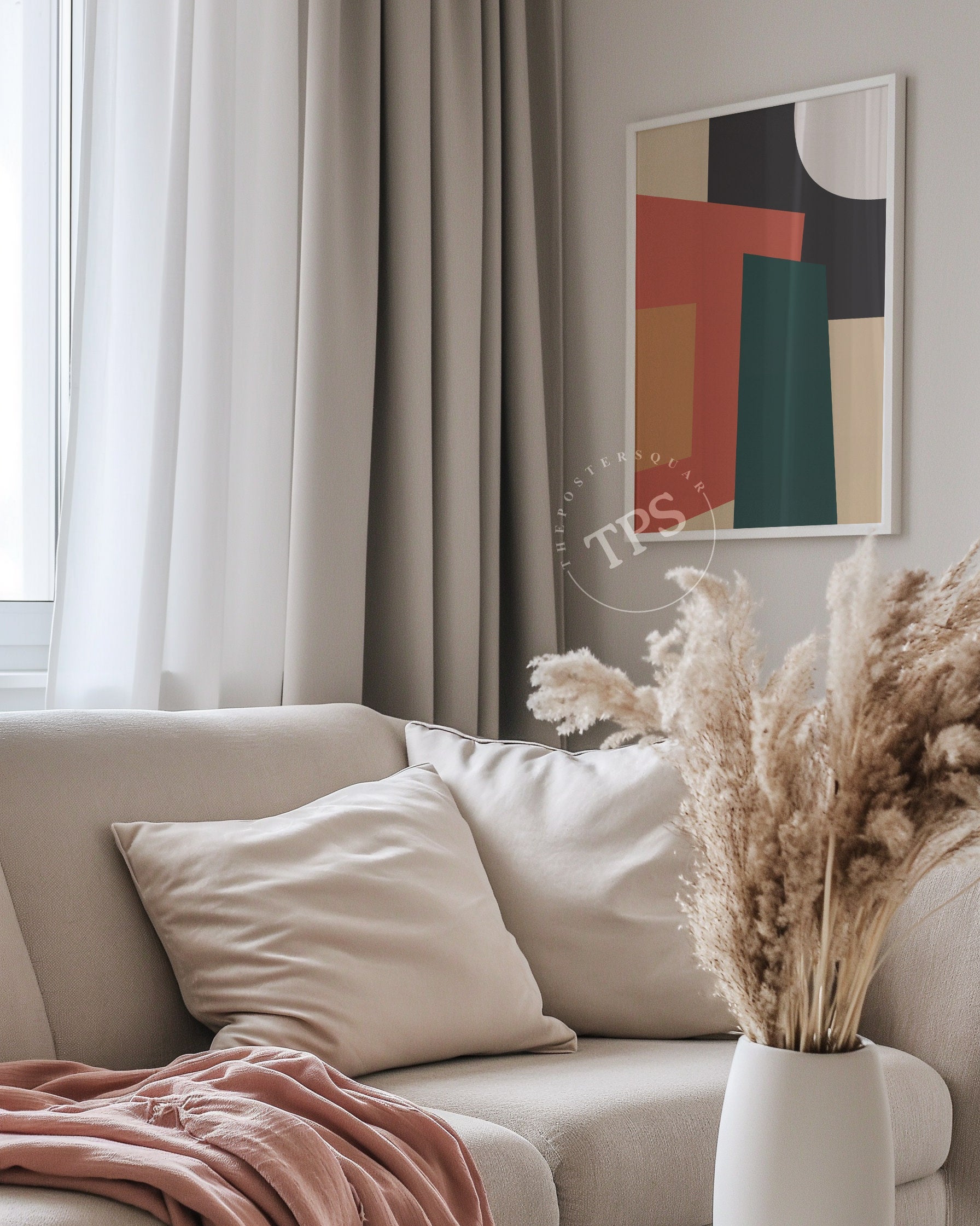 Geometrik Kavşak N2-poster-Poster Depo