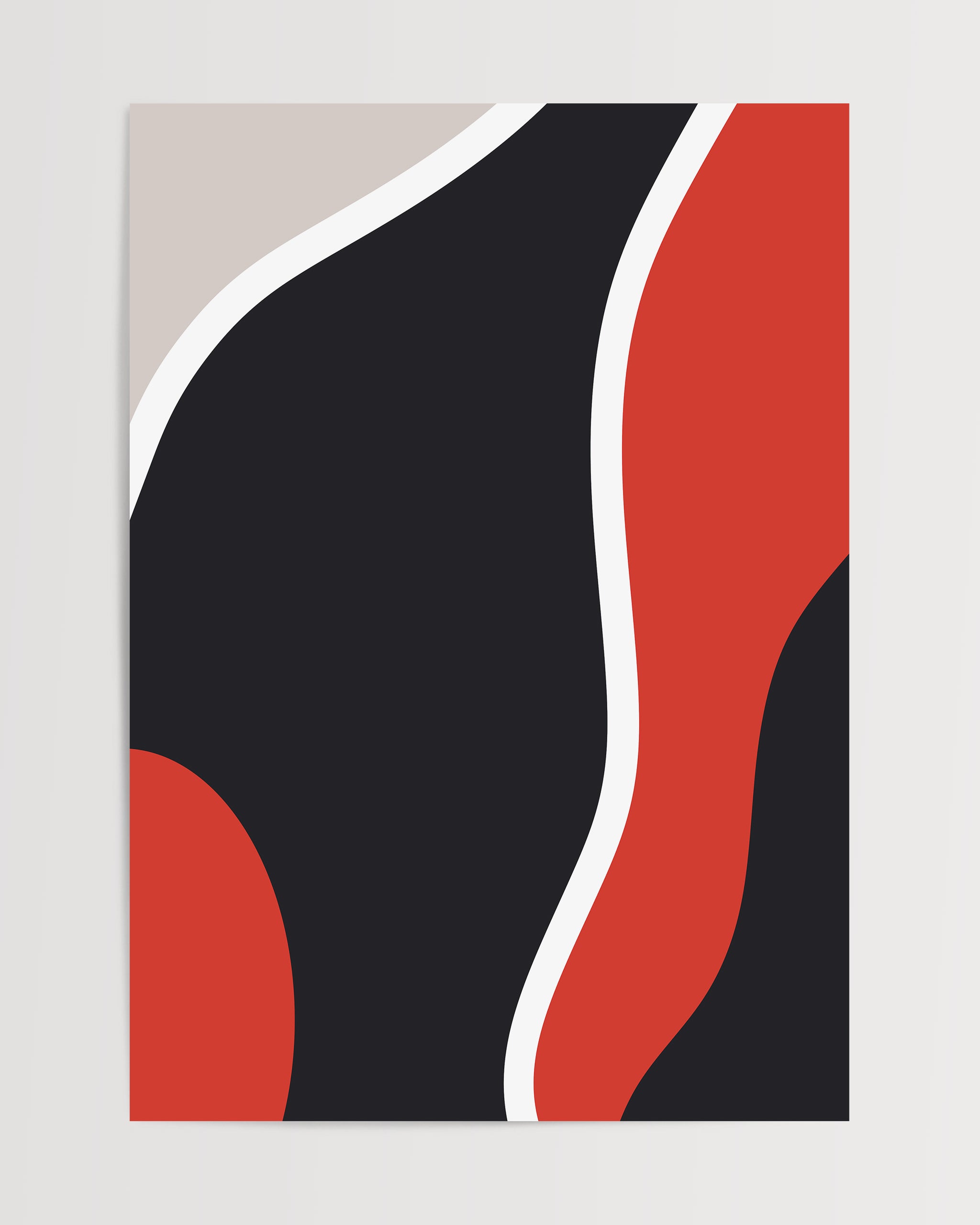 Eğriler ve Kontrast Koleksiyonu No.1-poster-Poster Depo