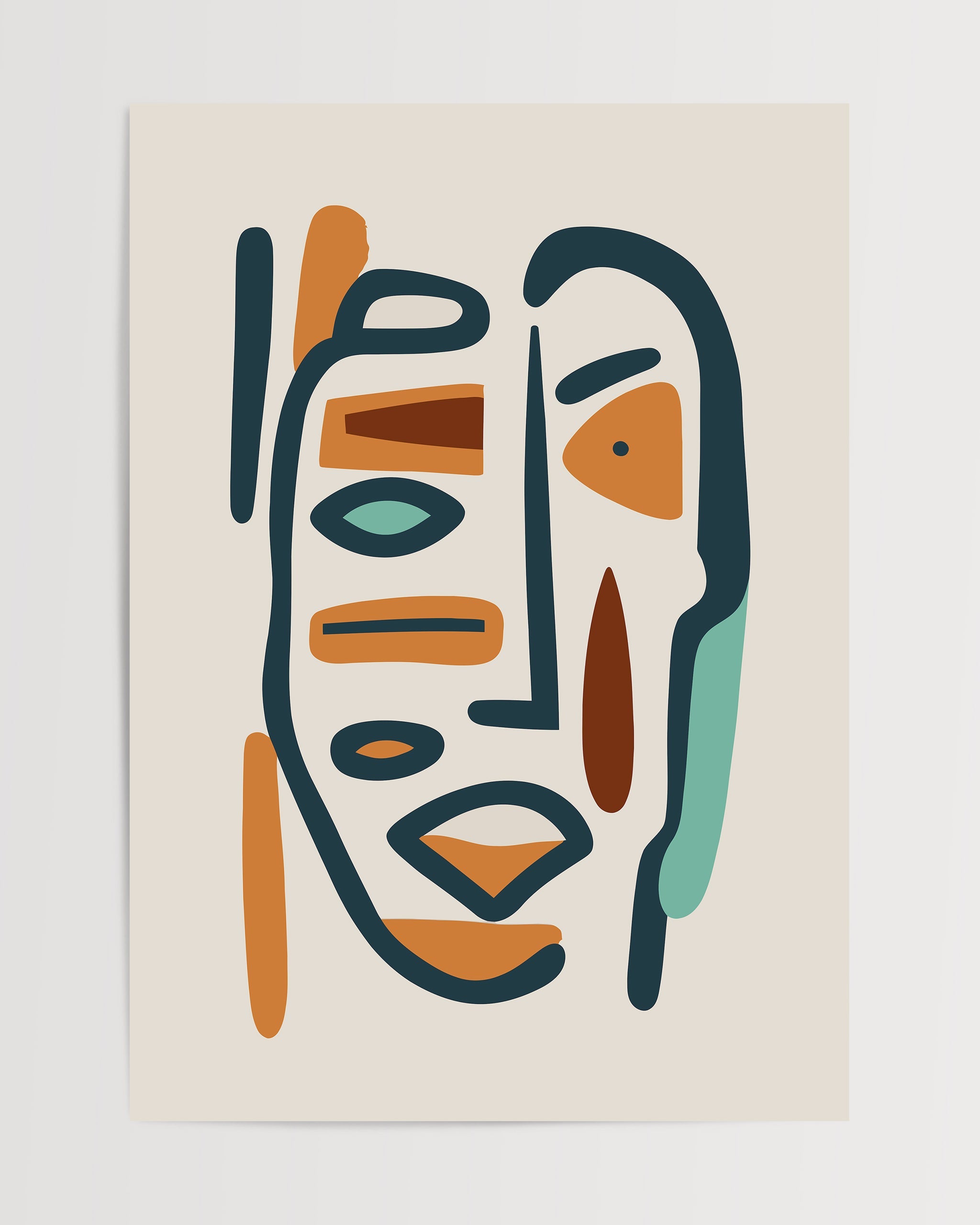 Eklektik Soyut Ruh Halleri No.1-poster-Poster Depo