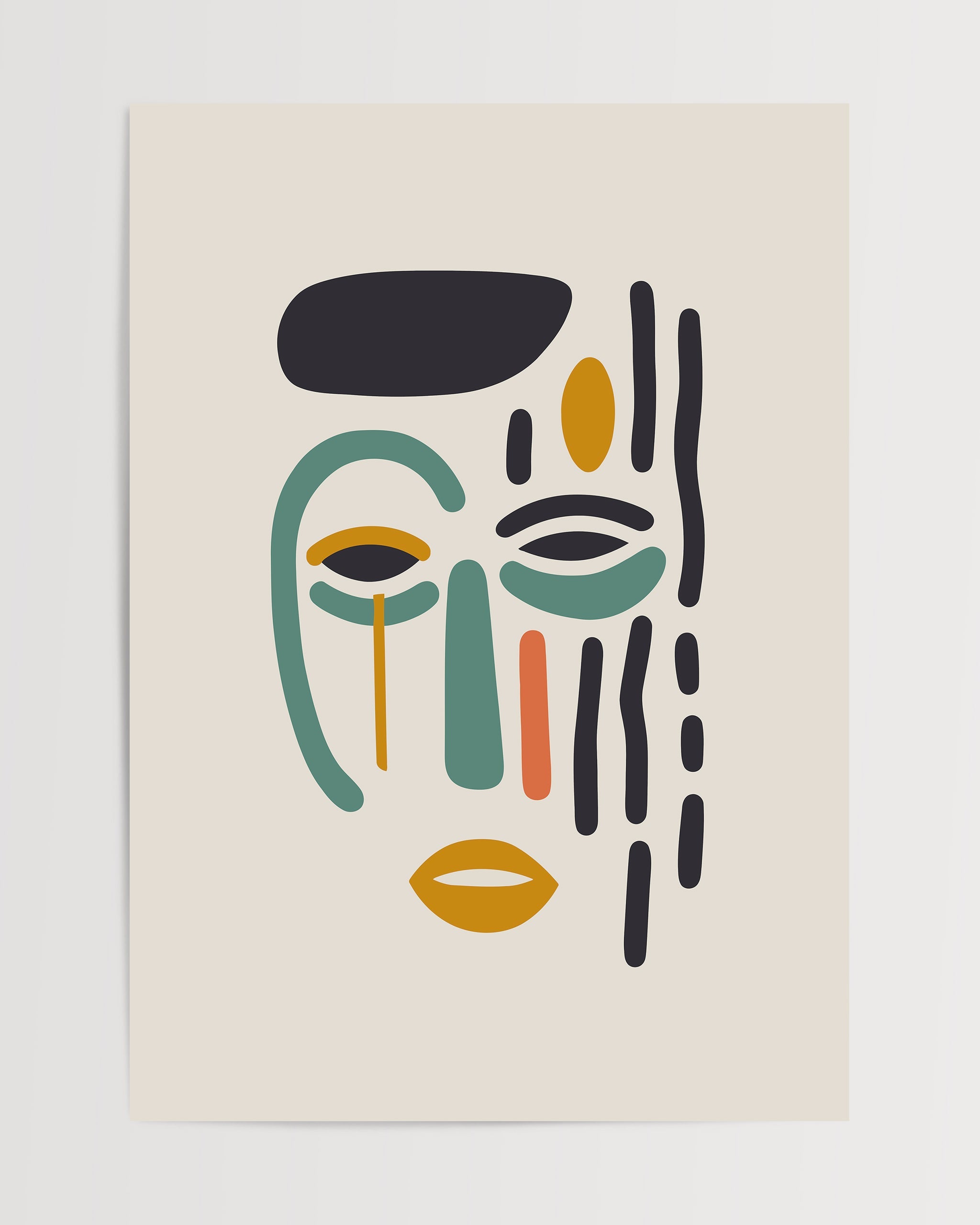 Eklektik Soyut Ruh Halleri No.2-poster-Poster Depo