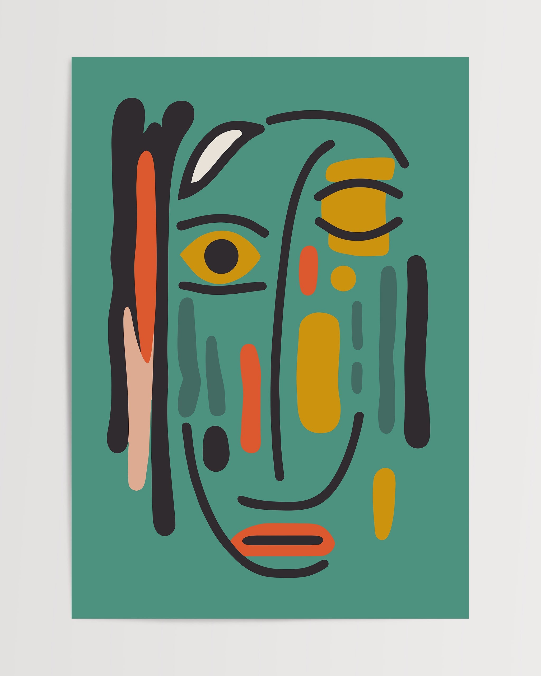 Eklektik Soyut Ruh Halleri No.4-poster-Poster Depo