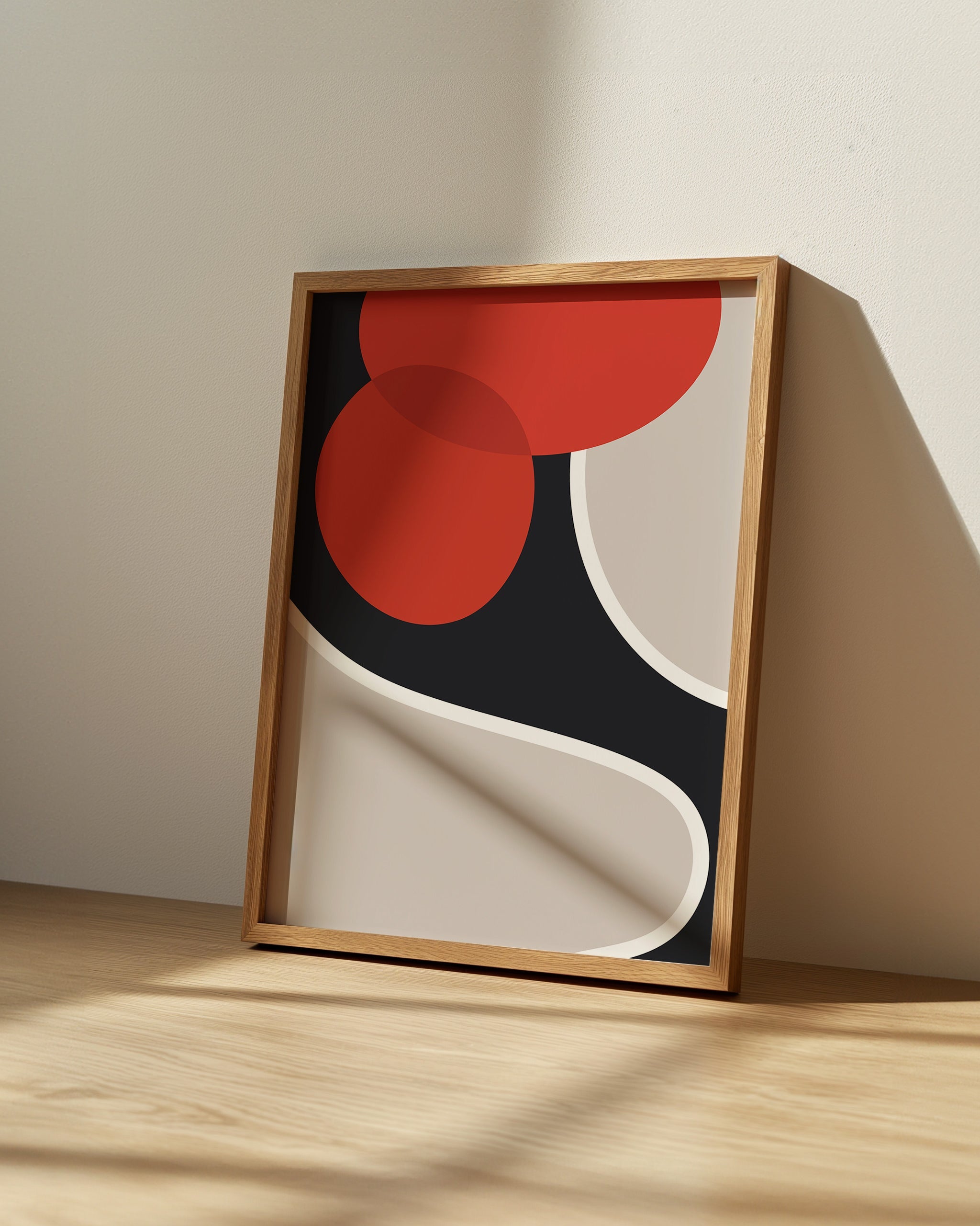 Eğriler ve Kontrast Koleksiyonu No.3-poster-Poster Depo