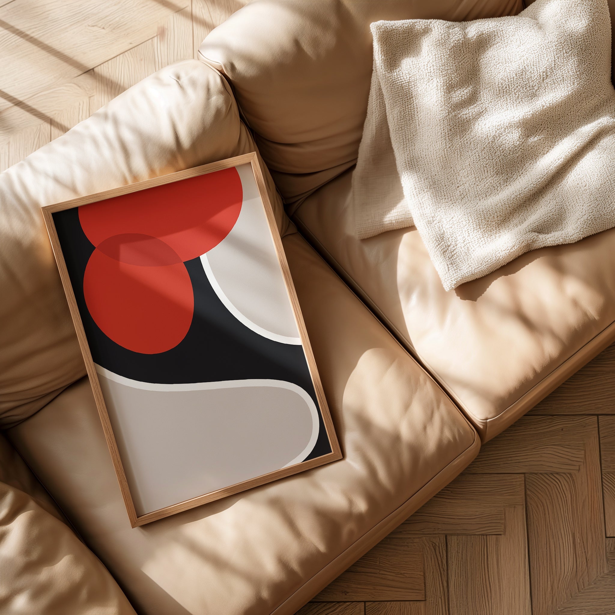 Eğriler ve Kontrast Koleksiyonu No.3-poster-Poster Depo