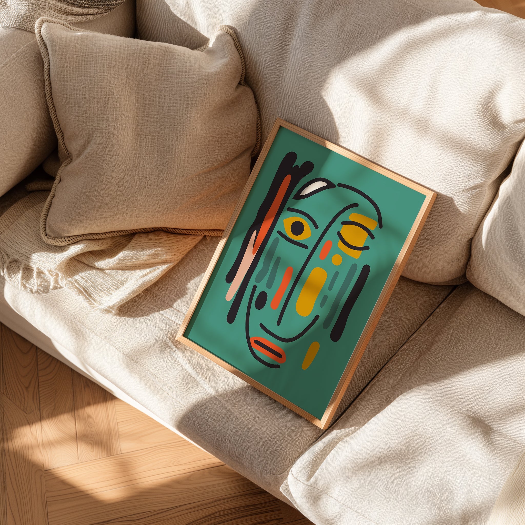 Eklektik Soyut Ruh Halleri No.4-poster-Poster Depo