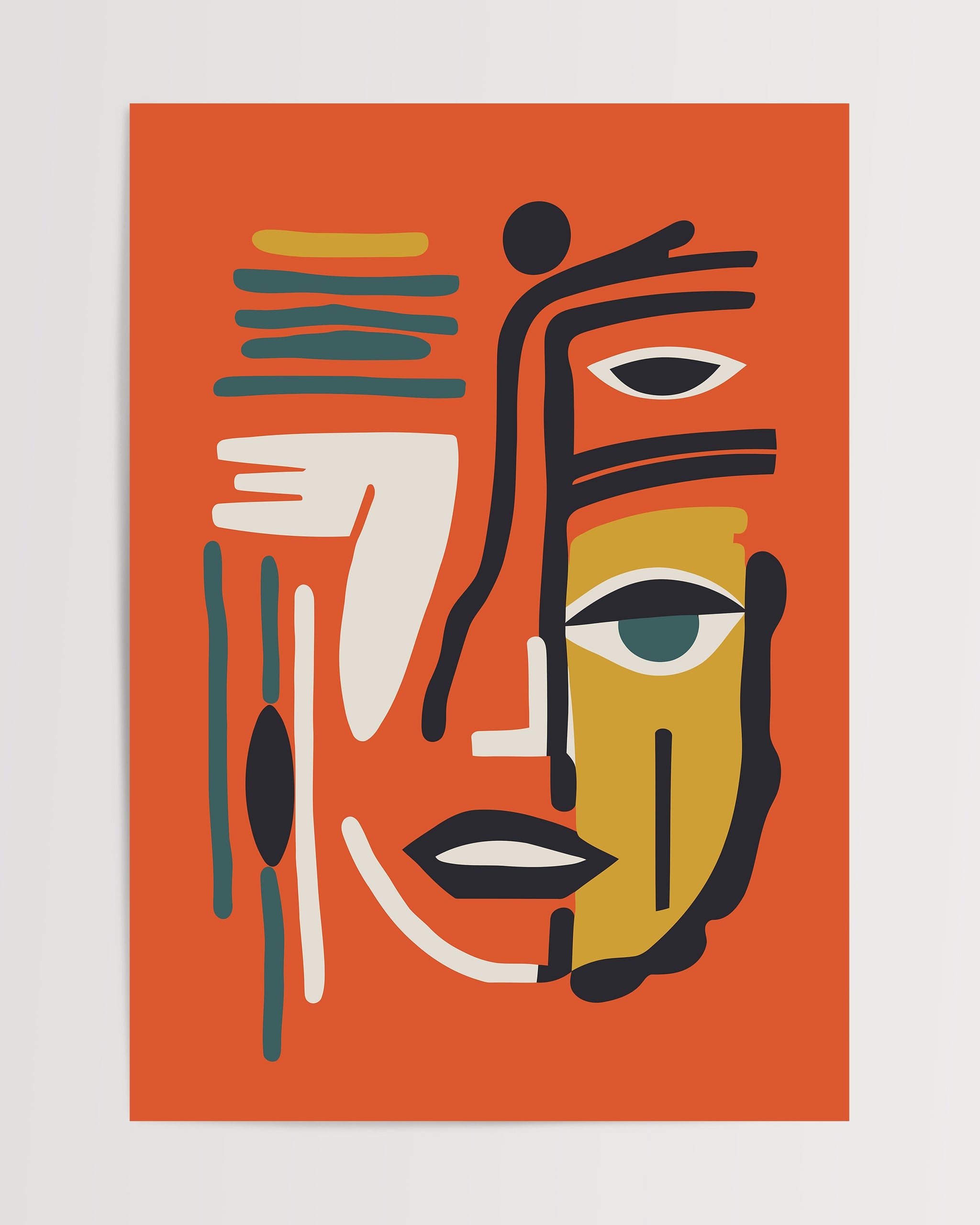 Eklektik Soyut Ruh Halleri No.3-poster-Poster Depo