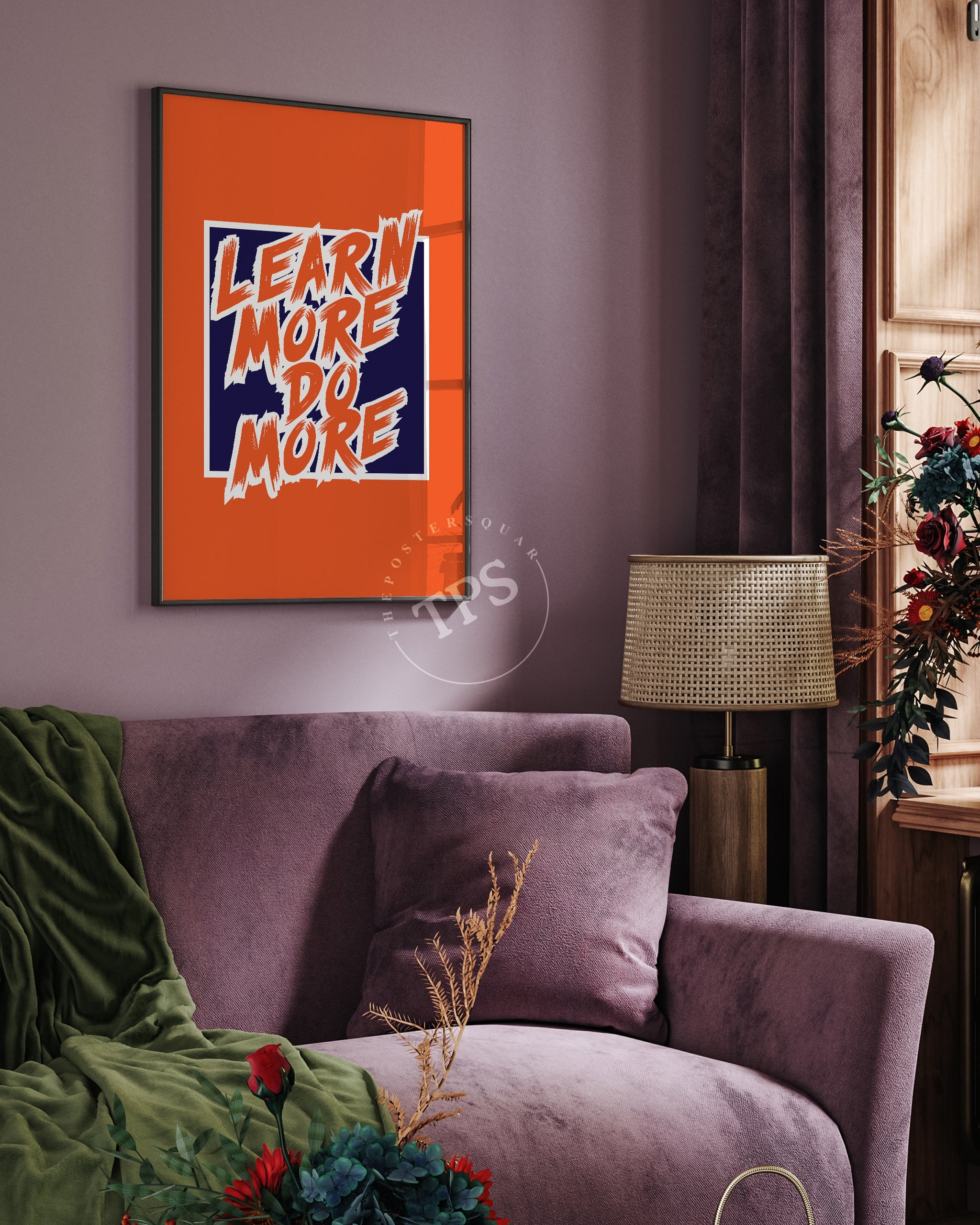 Daha Fazla Öğren Daha Fazla Yap-poster-Poster Depo