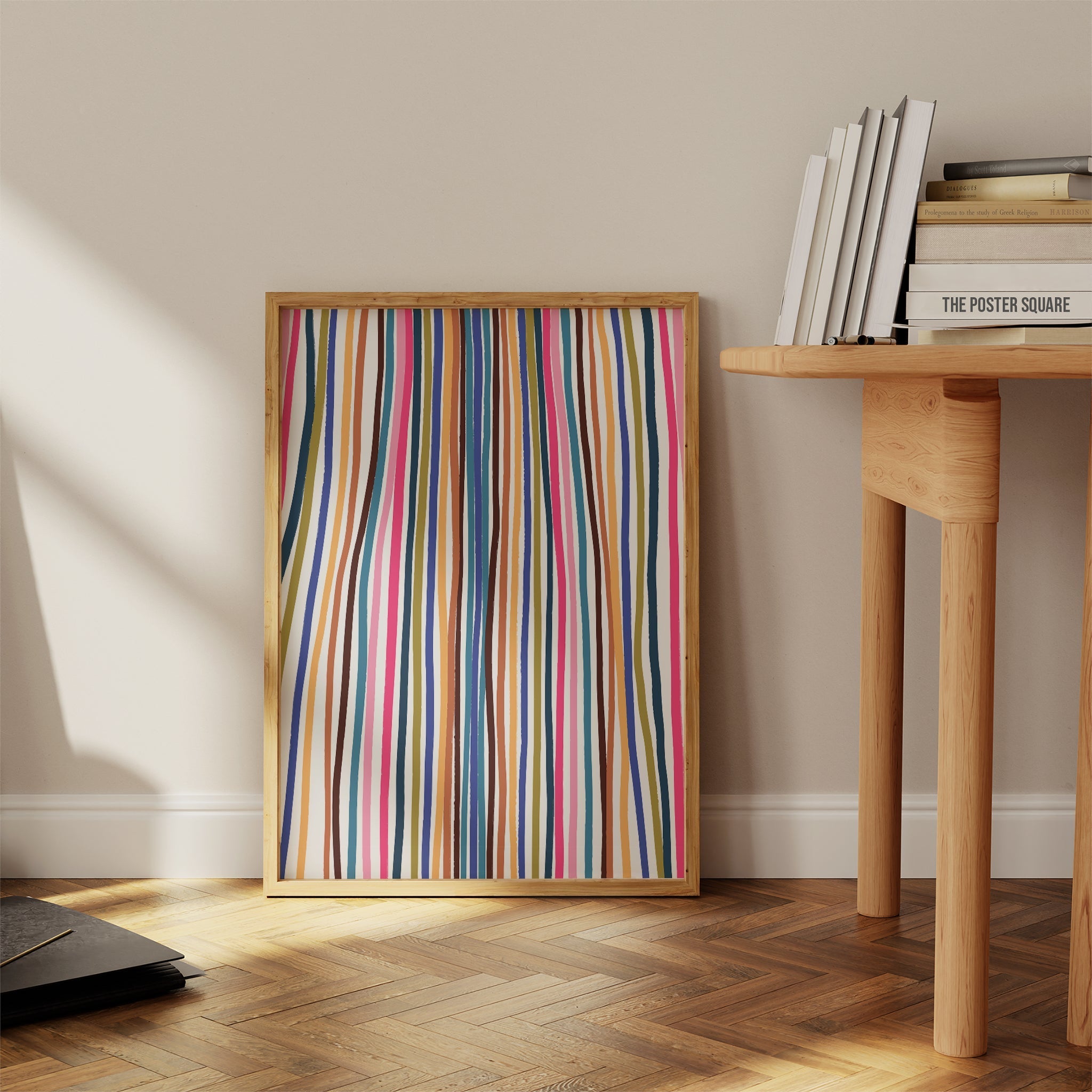 Konsantrik çizgiler No.1-poster-Poster Depo