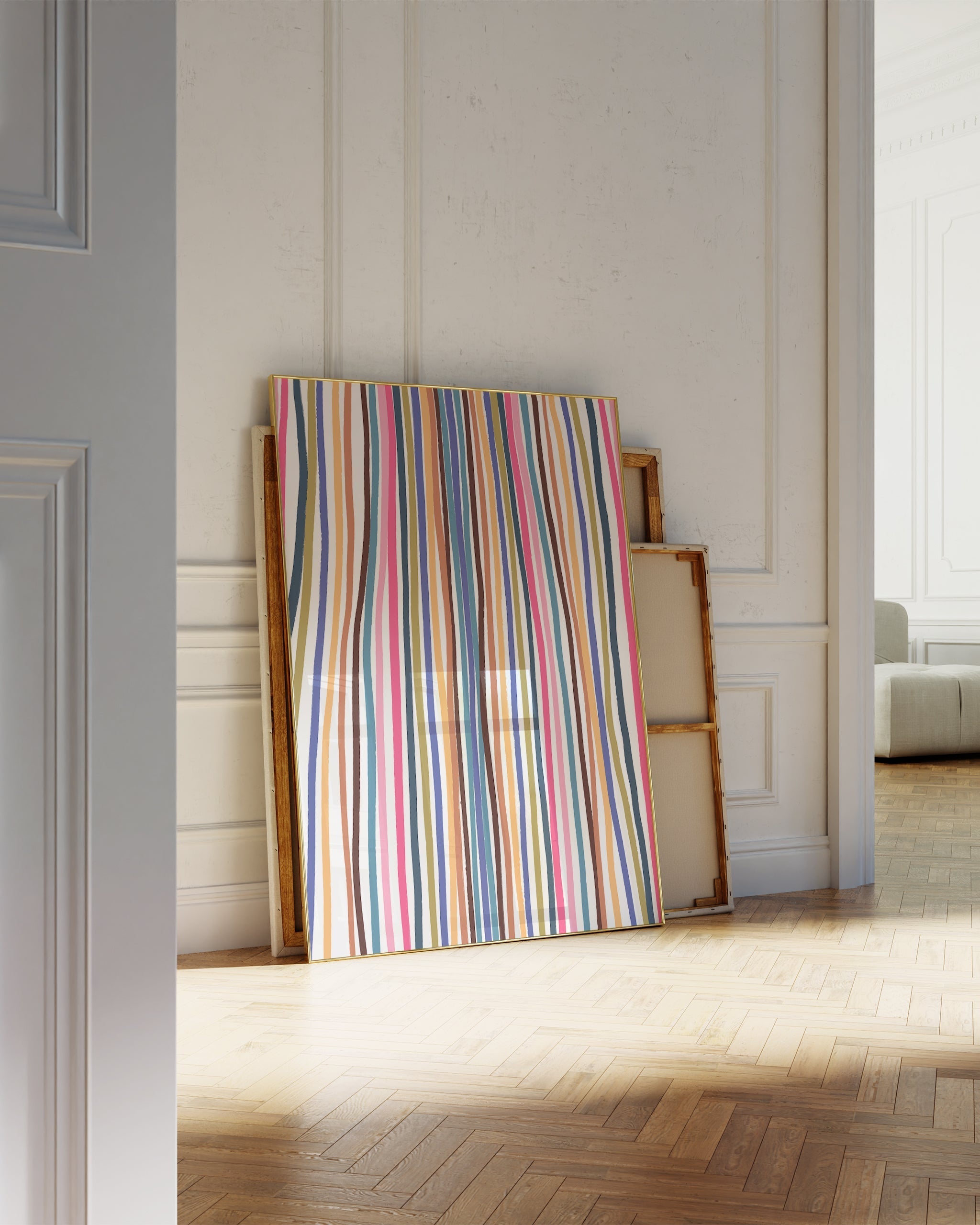 Konsantrik çizgiler No.1-poster-Poster Depo