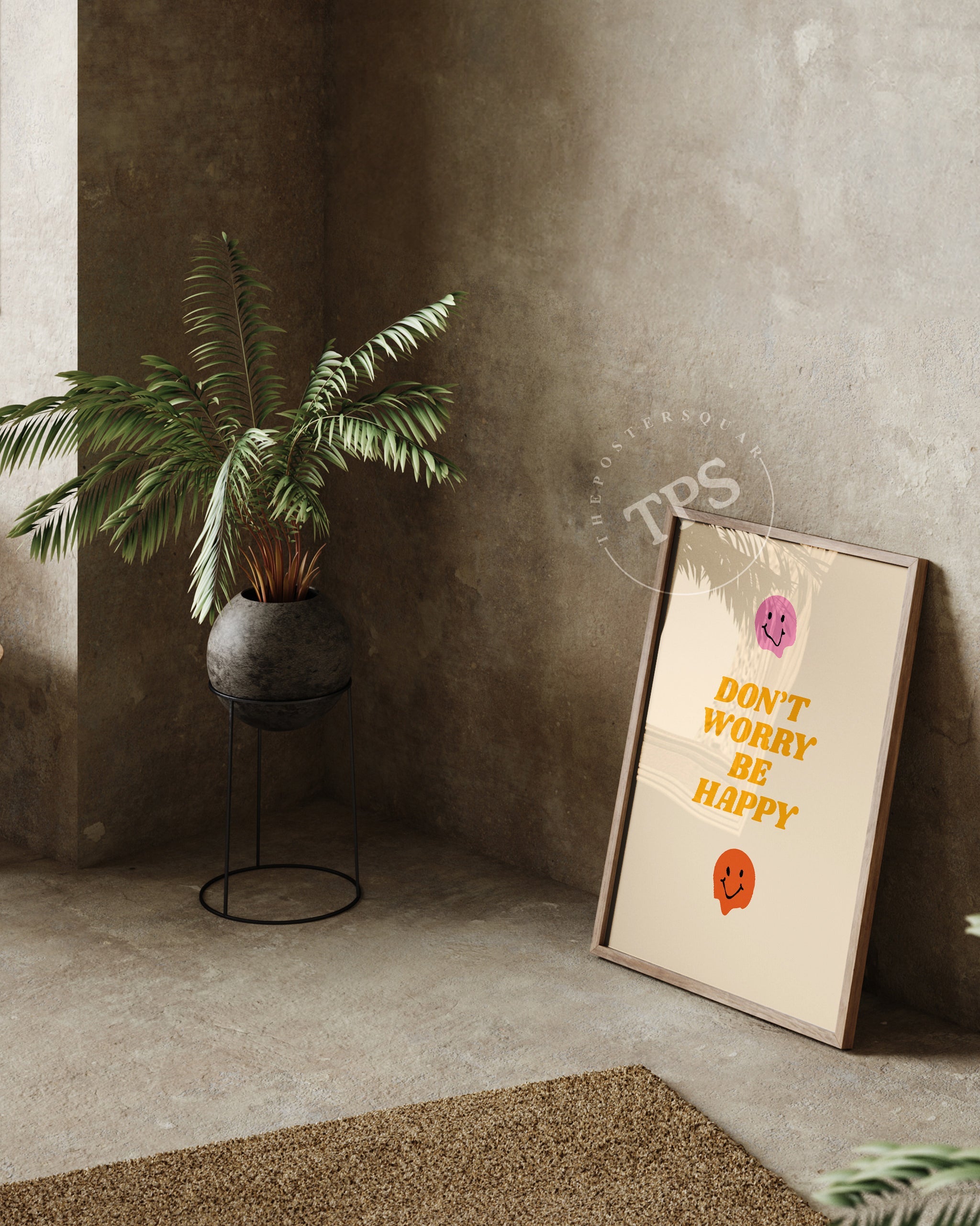 Endişelenme Mutlu Ol-poster-Poster Depo