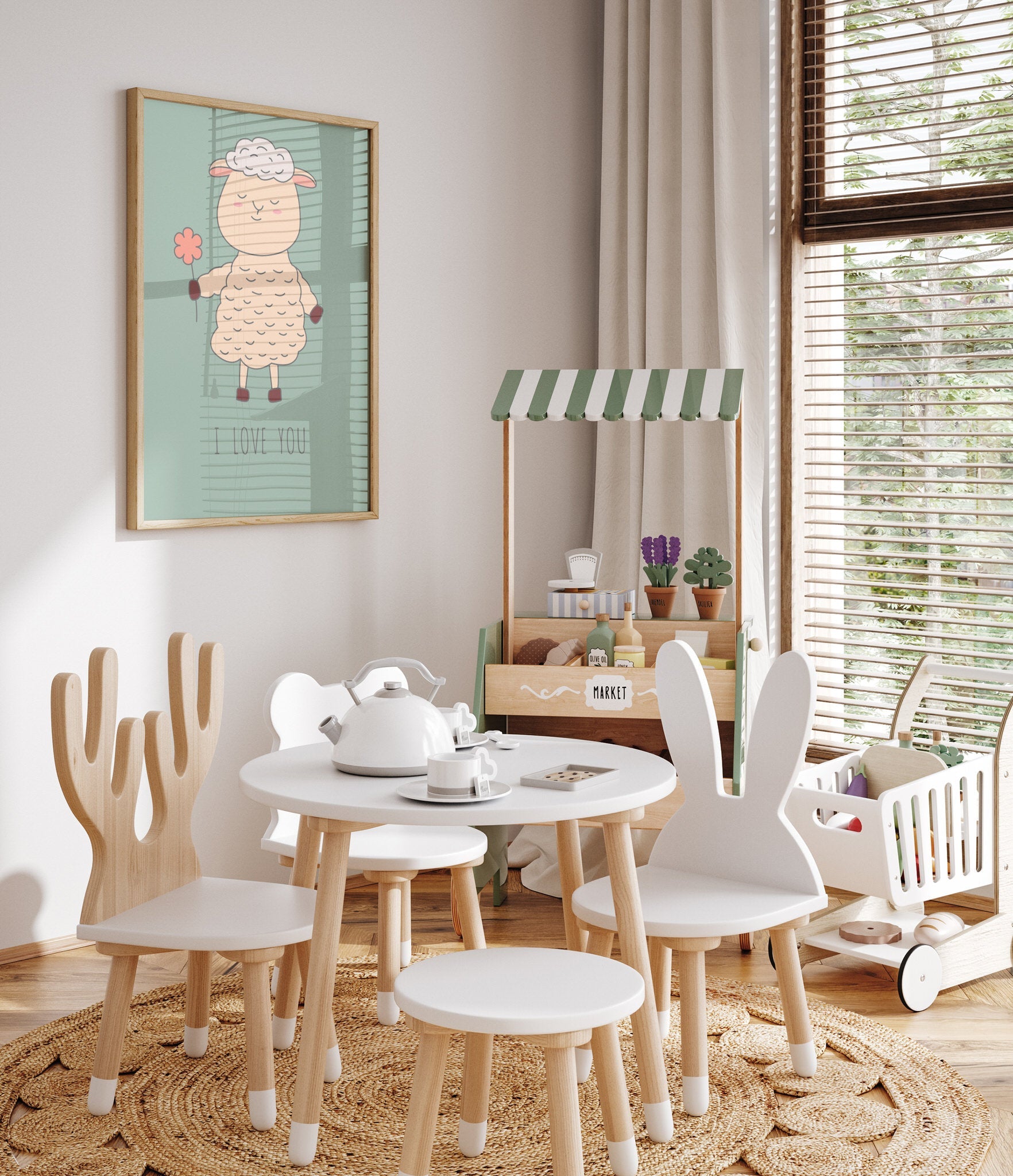 Yumuşacık Koyun-poster-Poster Depo