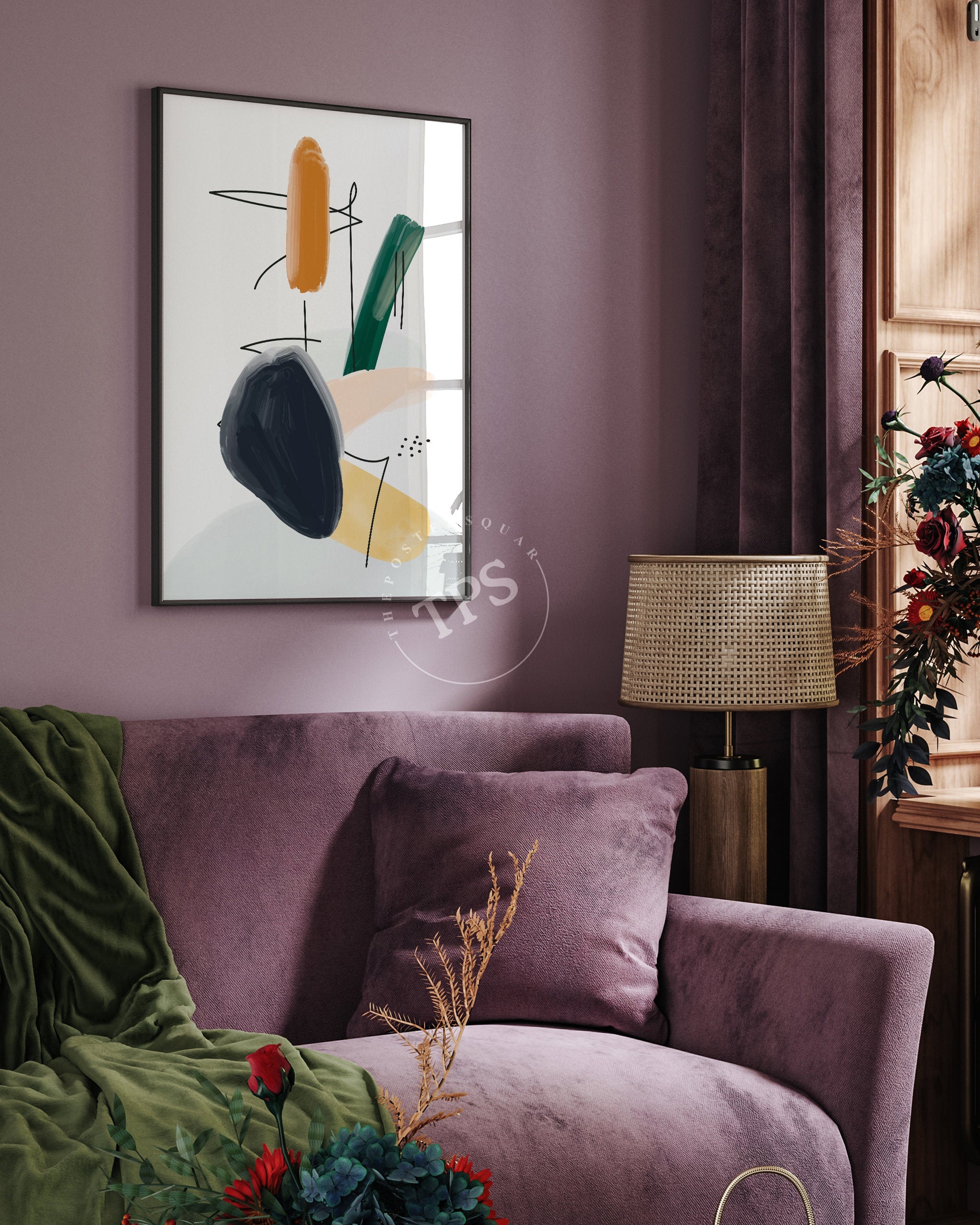 Minimalist Soyut N10-poster-Poster Depo