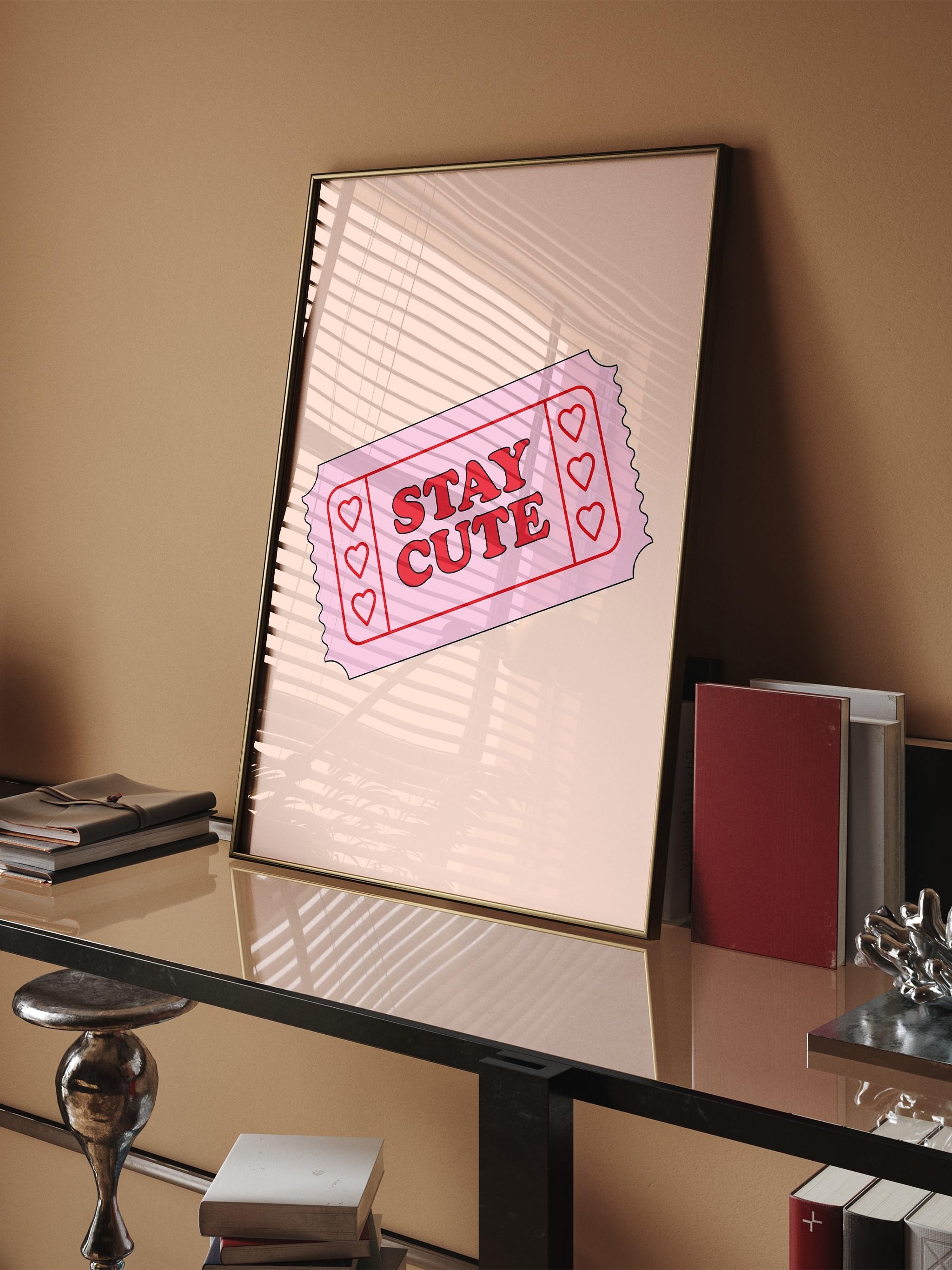 Sevimli Bilet Kal-poster-Poster Depo