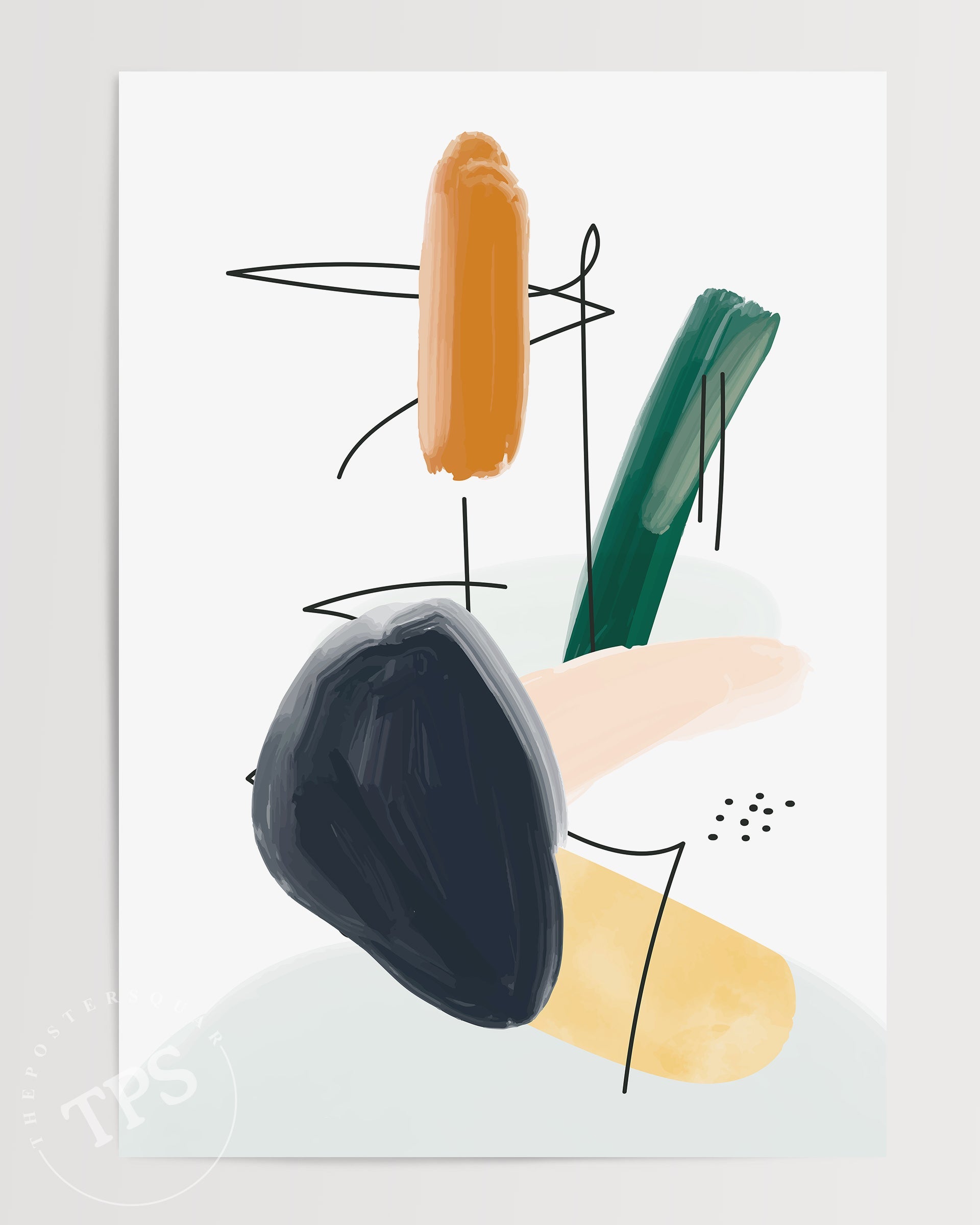 Minimalist Soyut N10-poster-Poster Depo