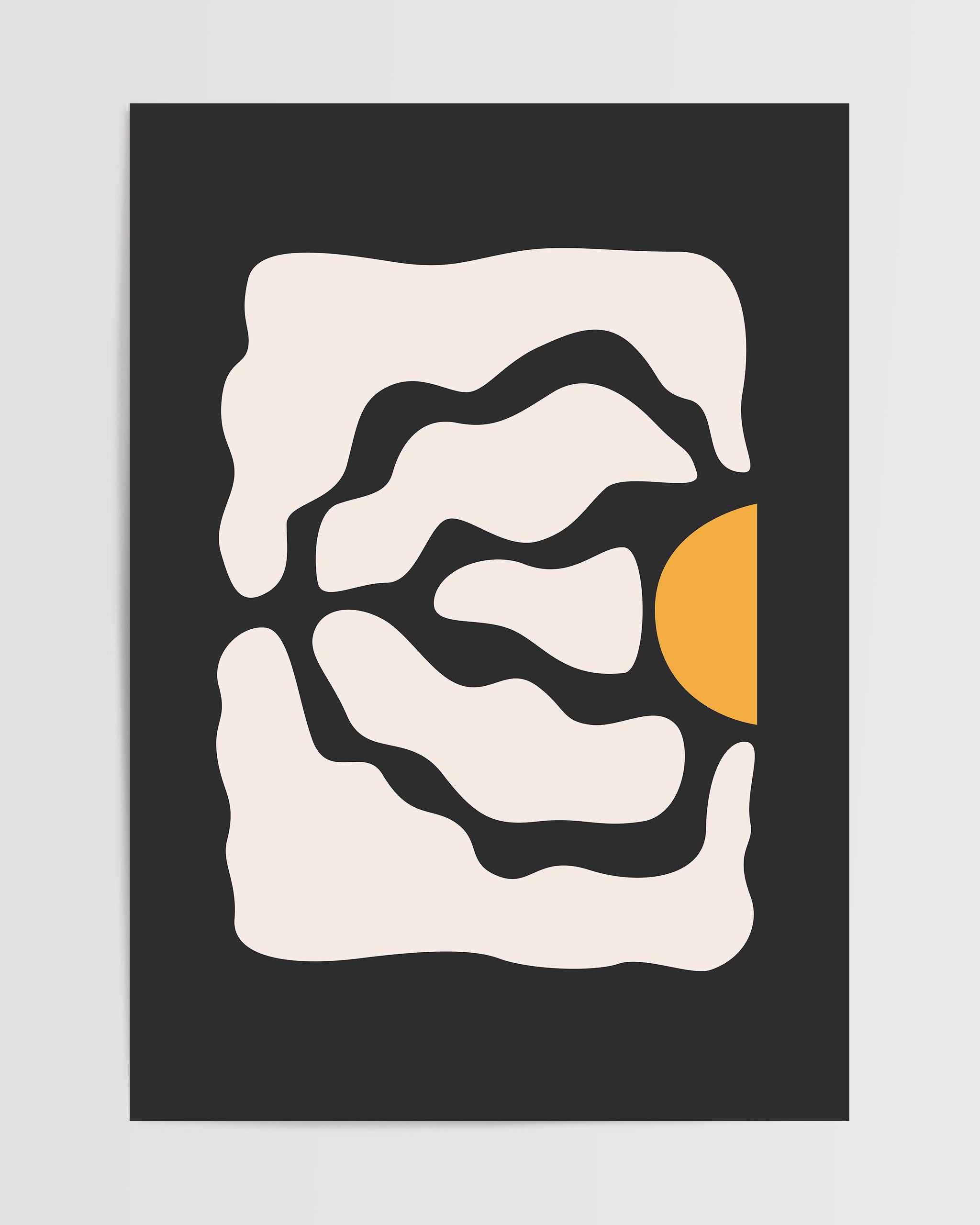 Tek Renkli Tutulma No.1-poster-Poster Depo