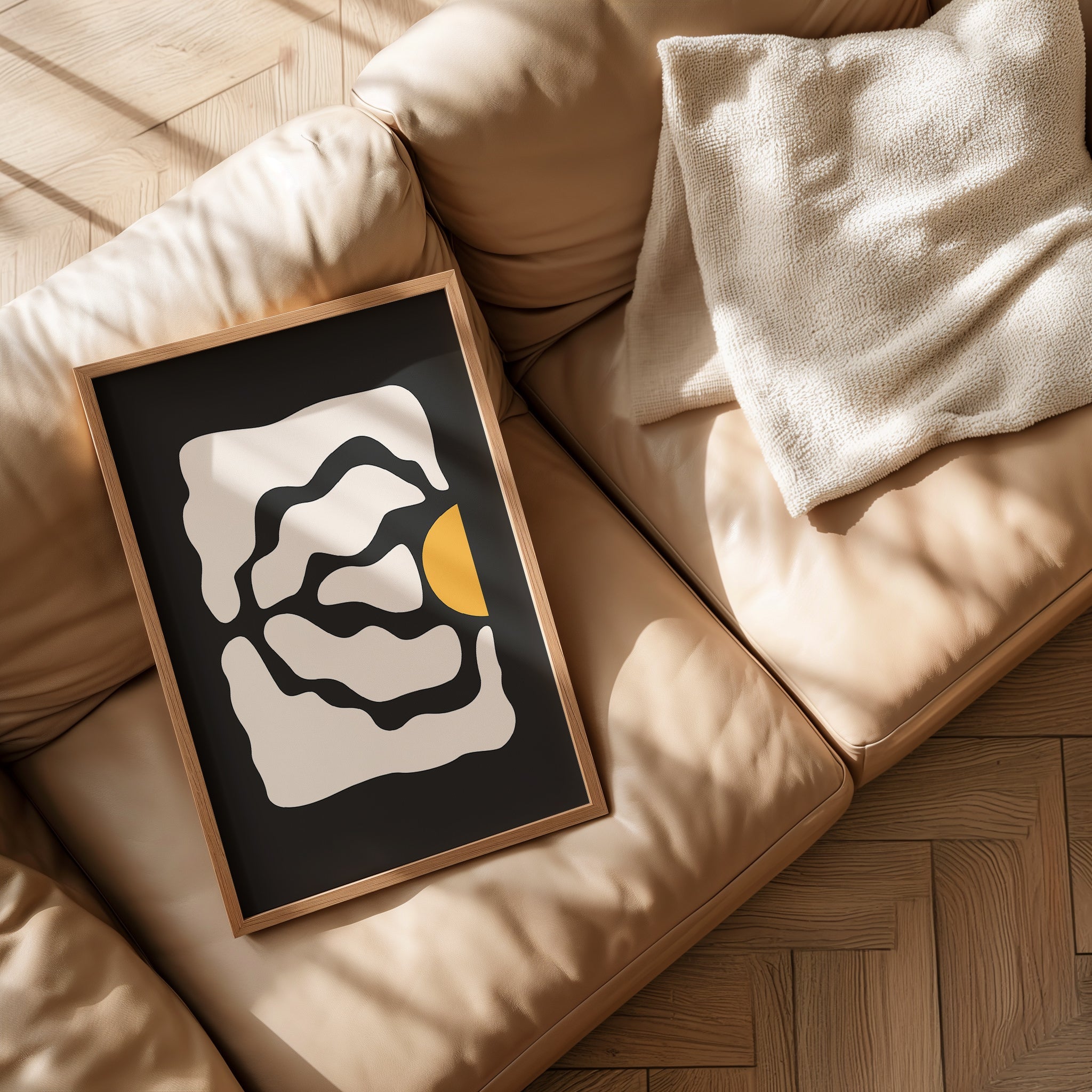 Tek Renkli Tutulma No.1-poster-Poster Depo